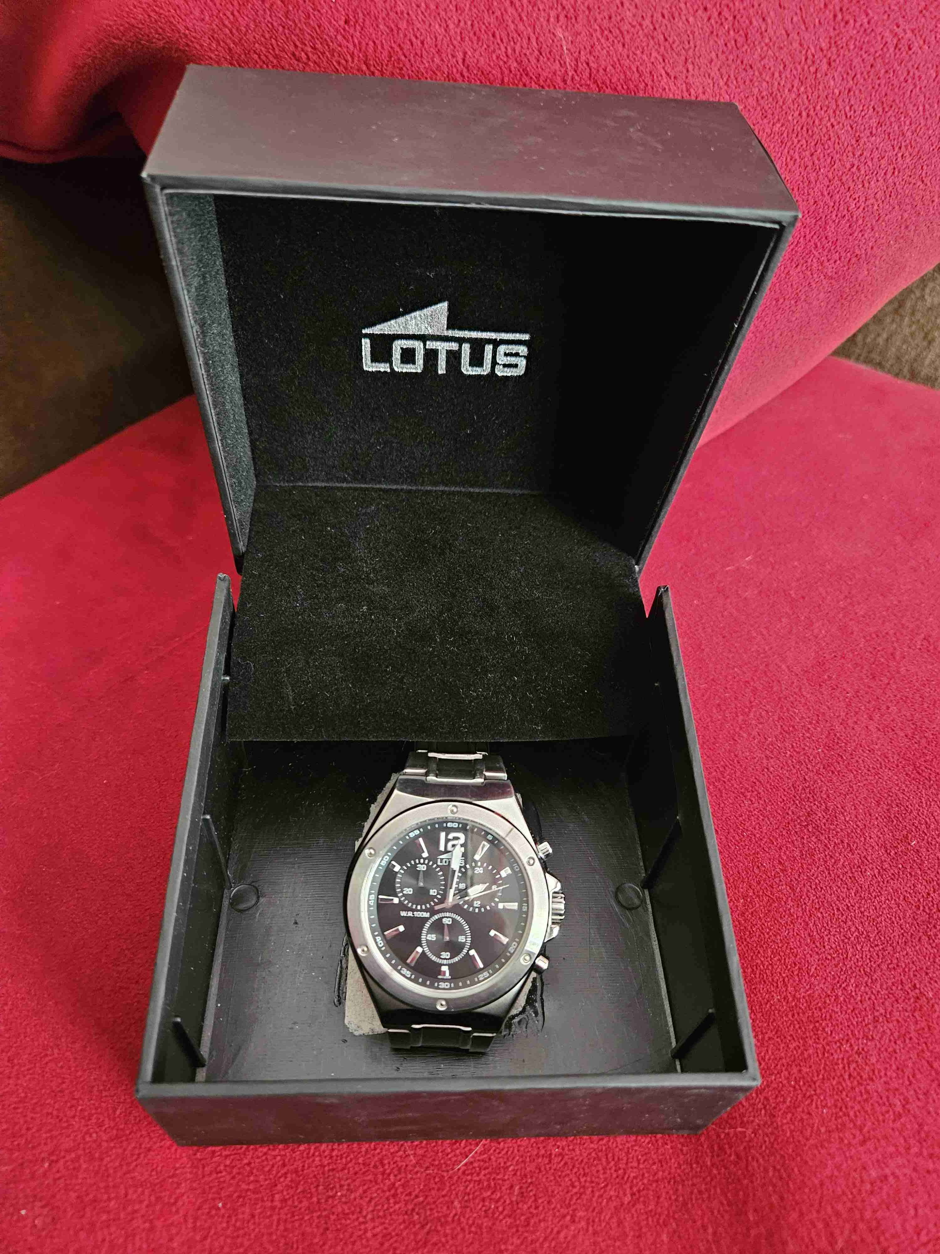 Reloj acero inoxidable cronógrafo LOTUS - miniatura 3