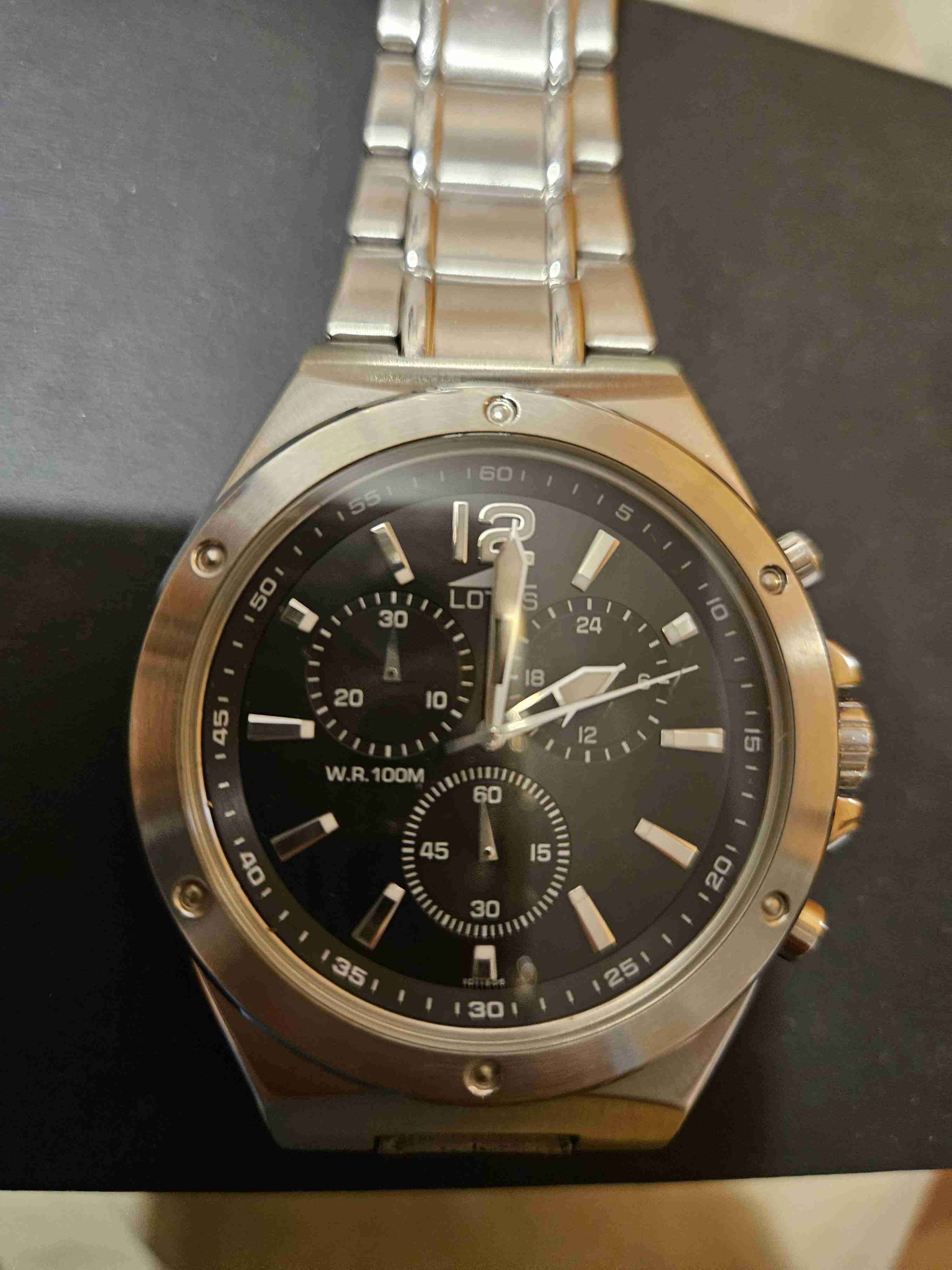 Reloj acero inoxidable cronógrafo LOTUS - miniatura 4