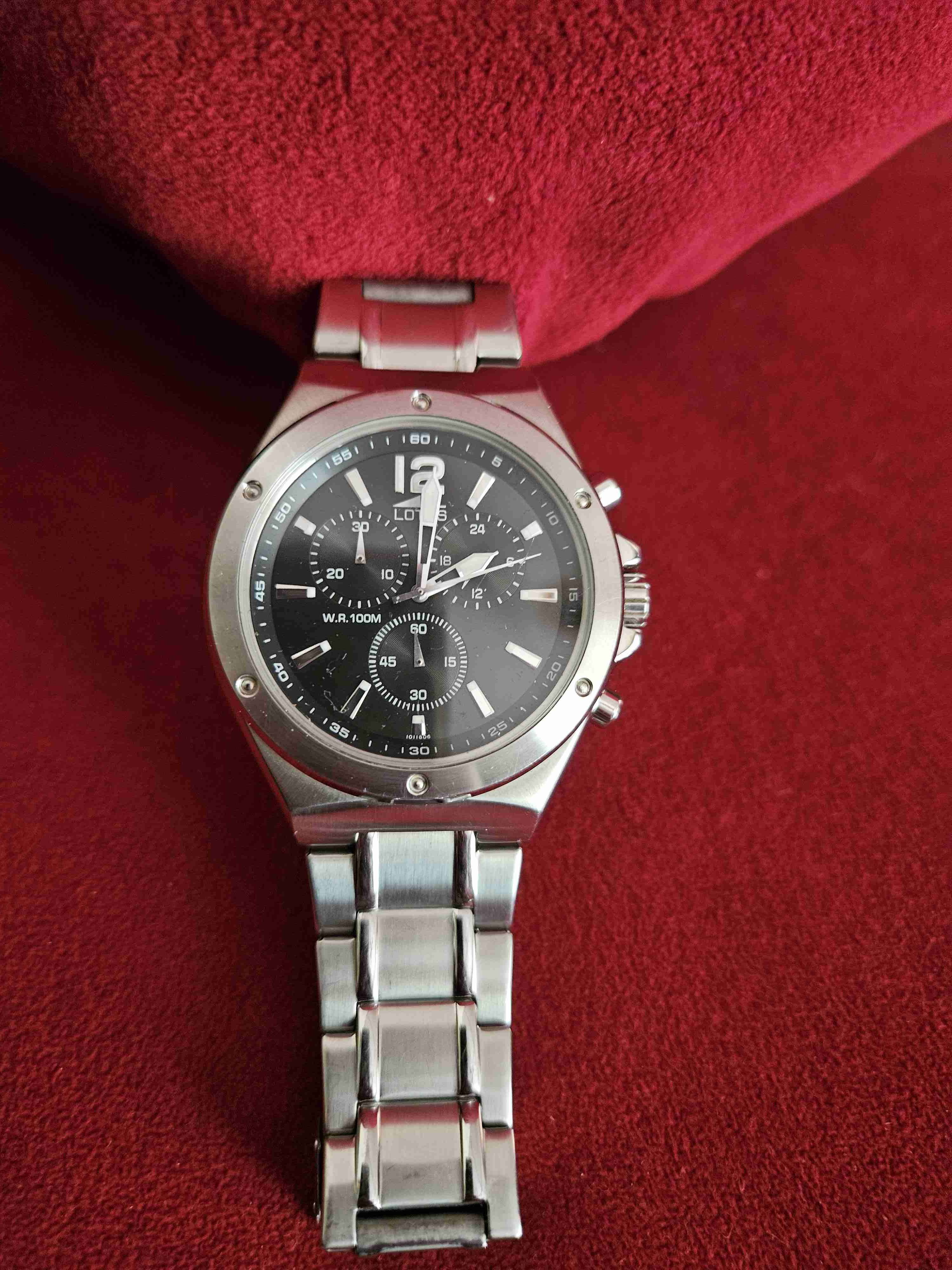 Reloj acero inoxidable cronógrafo LOTUS - miniatura 5