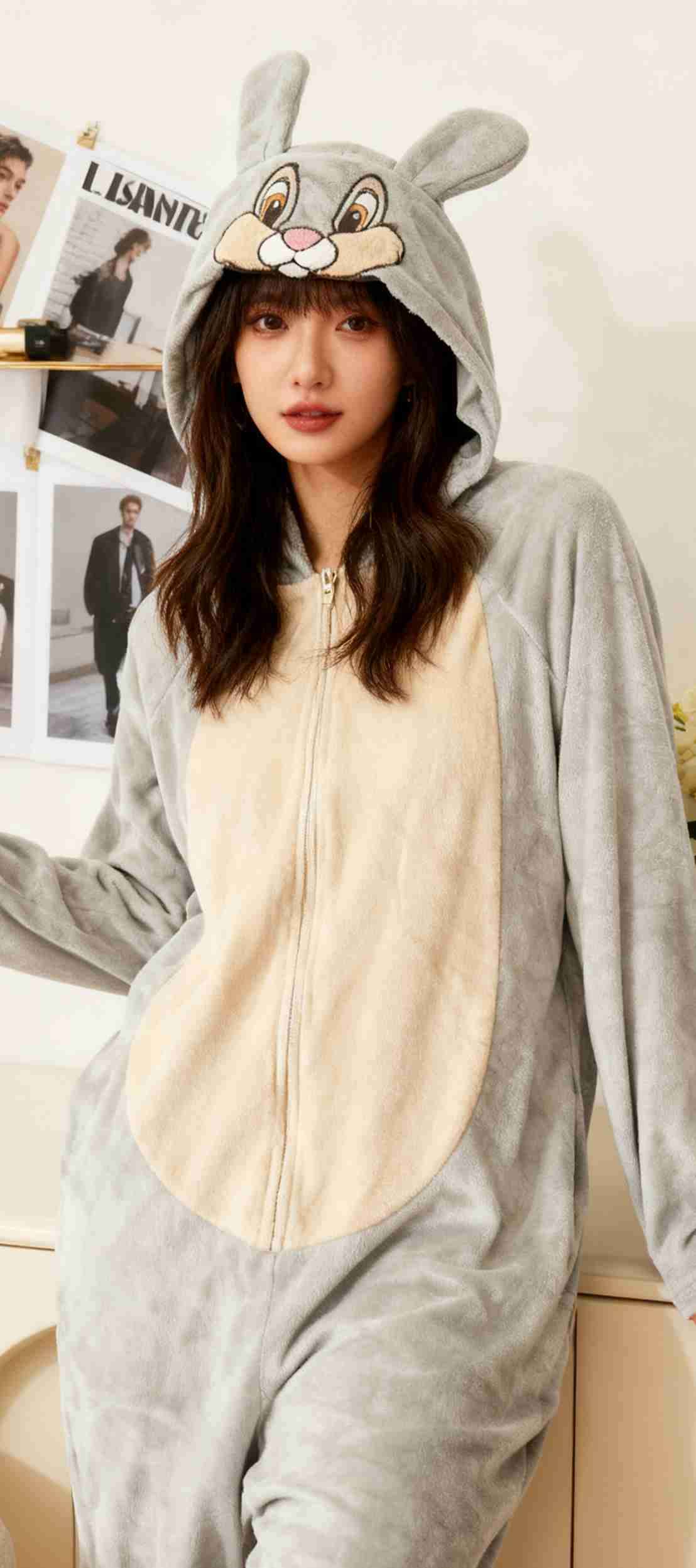Pijama enterito de animalitos