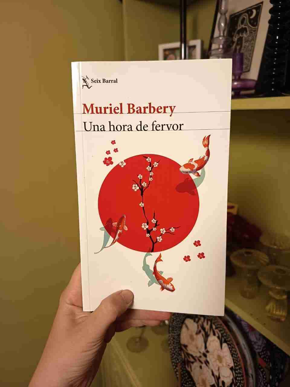 Libro 'Una hora de fervor' de Muriel Barbery