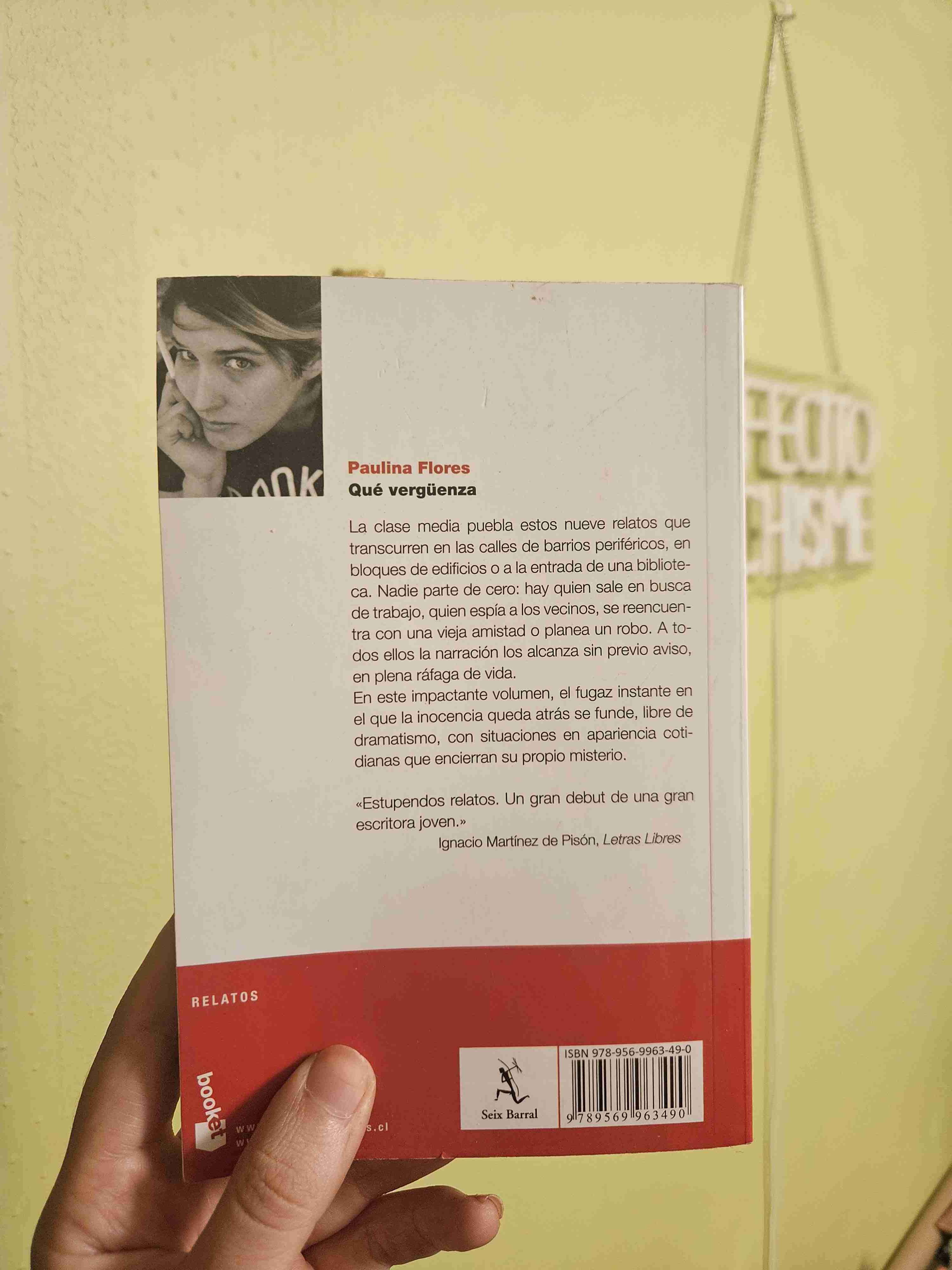 Libro Qué vergüenza de Paulina Flores - miniatura 2