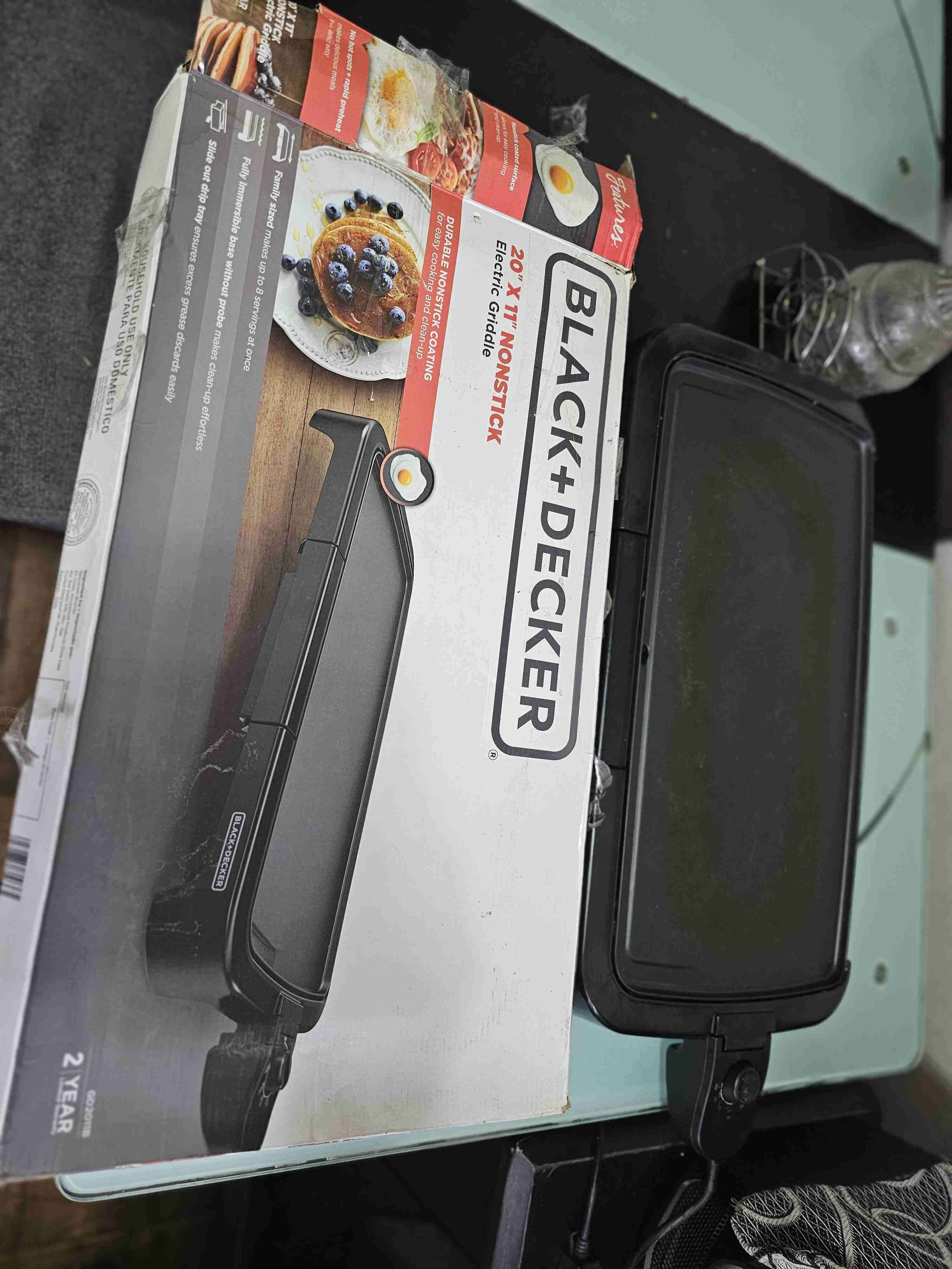 Parrilla eléctrica Black+Decker