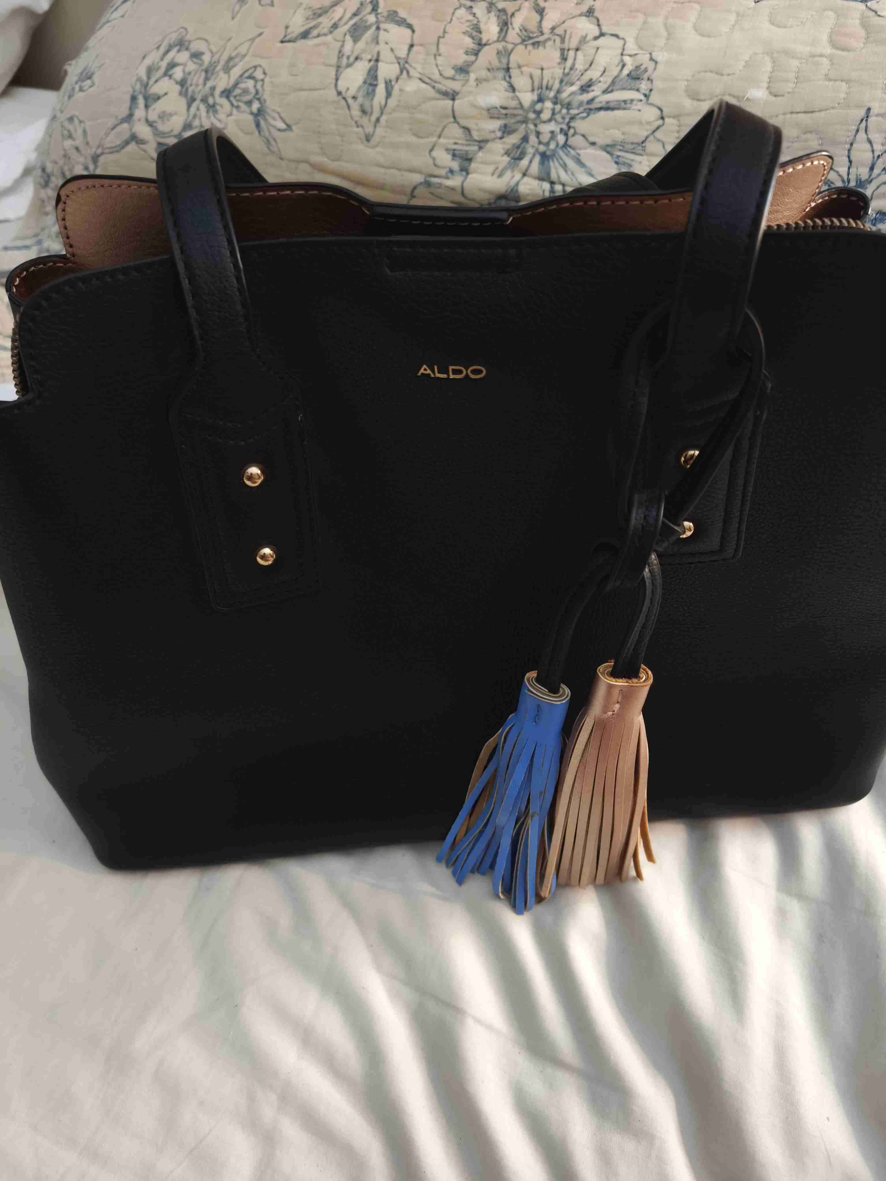 Cartera negra ALDO con colgantes - miniatura 3