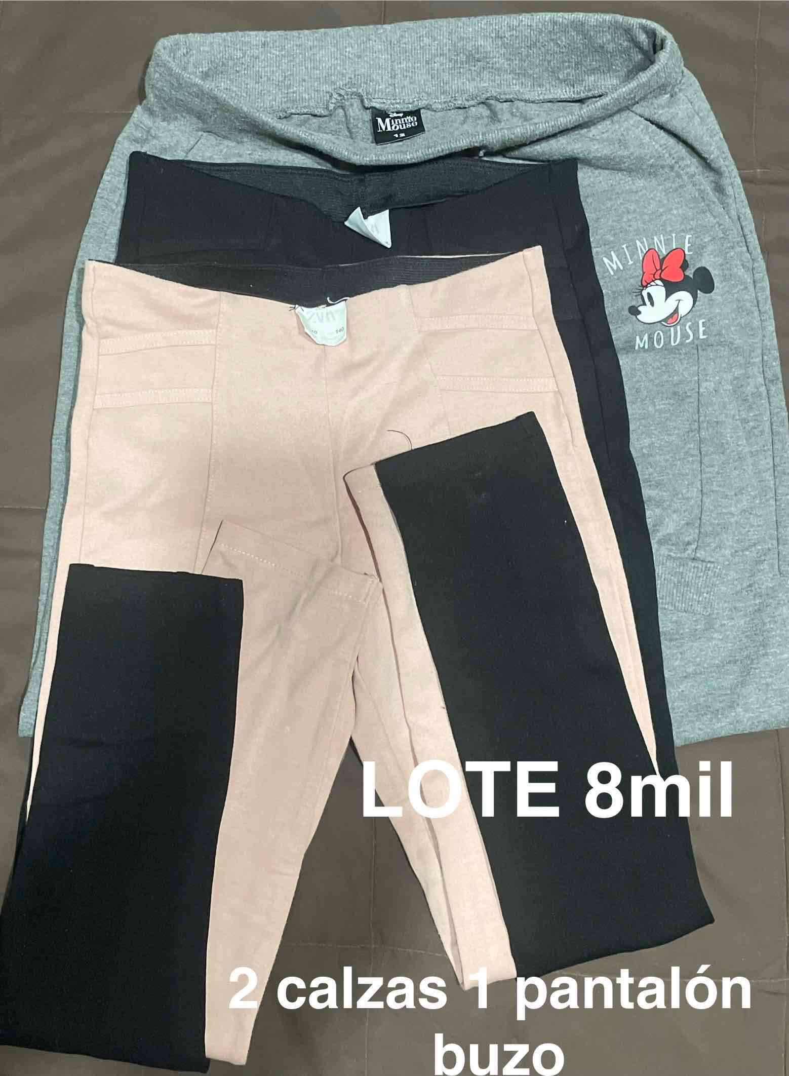 Lote de calzas y pantalón