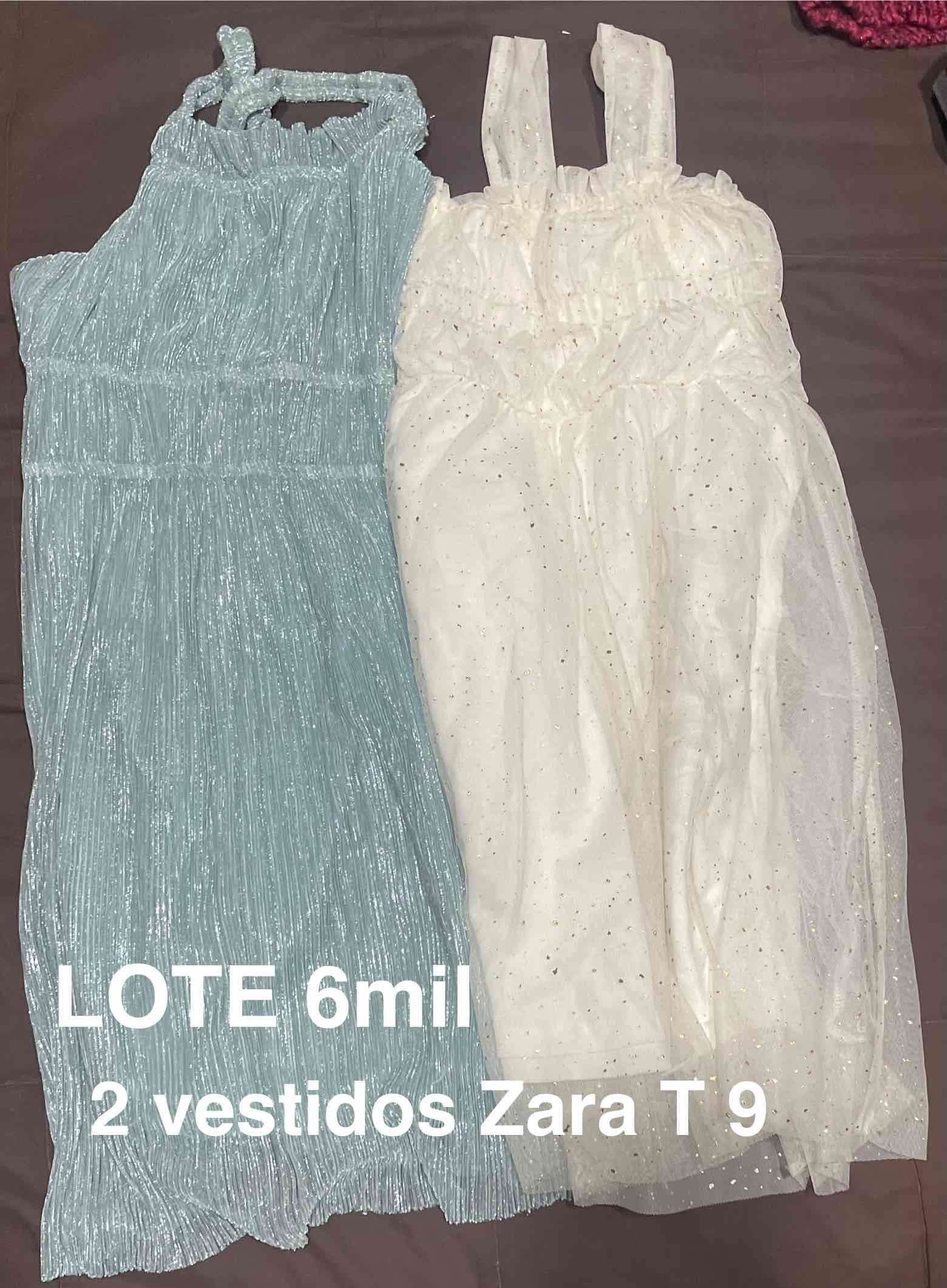 Lote de 2 vestidos Zara