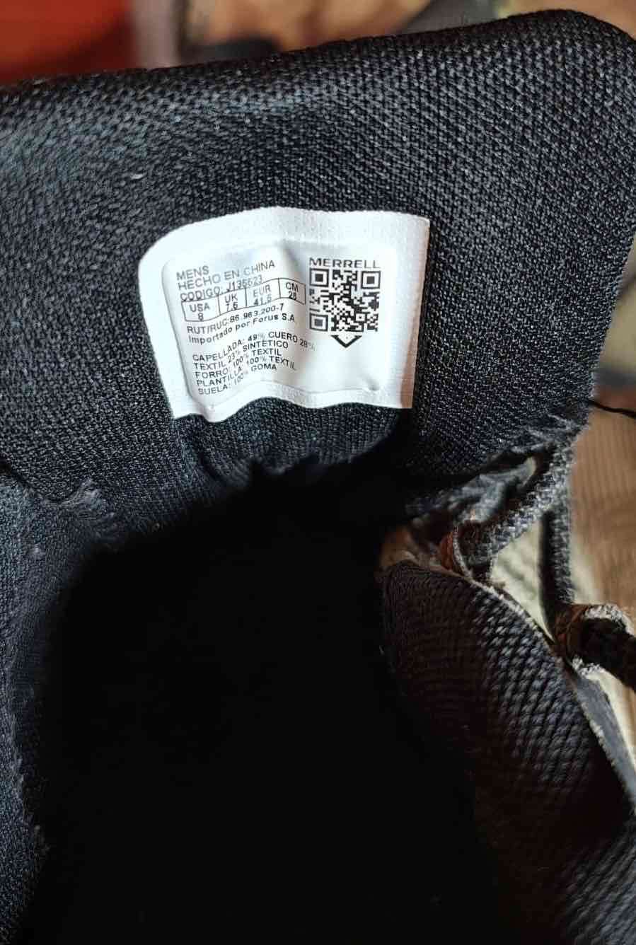 Zapatillas trekking Merrell verdes - miniatura 5