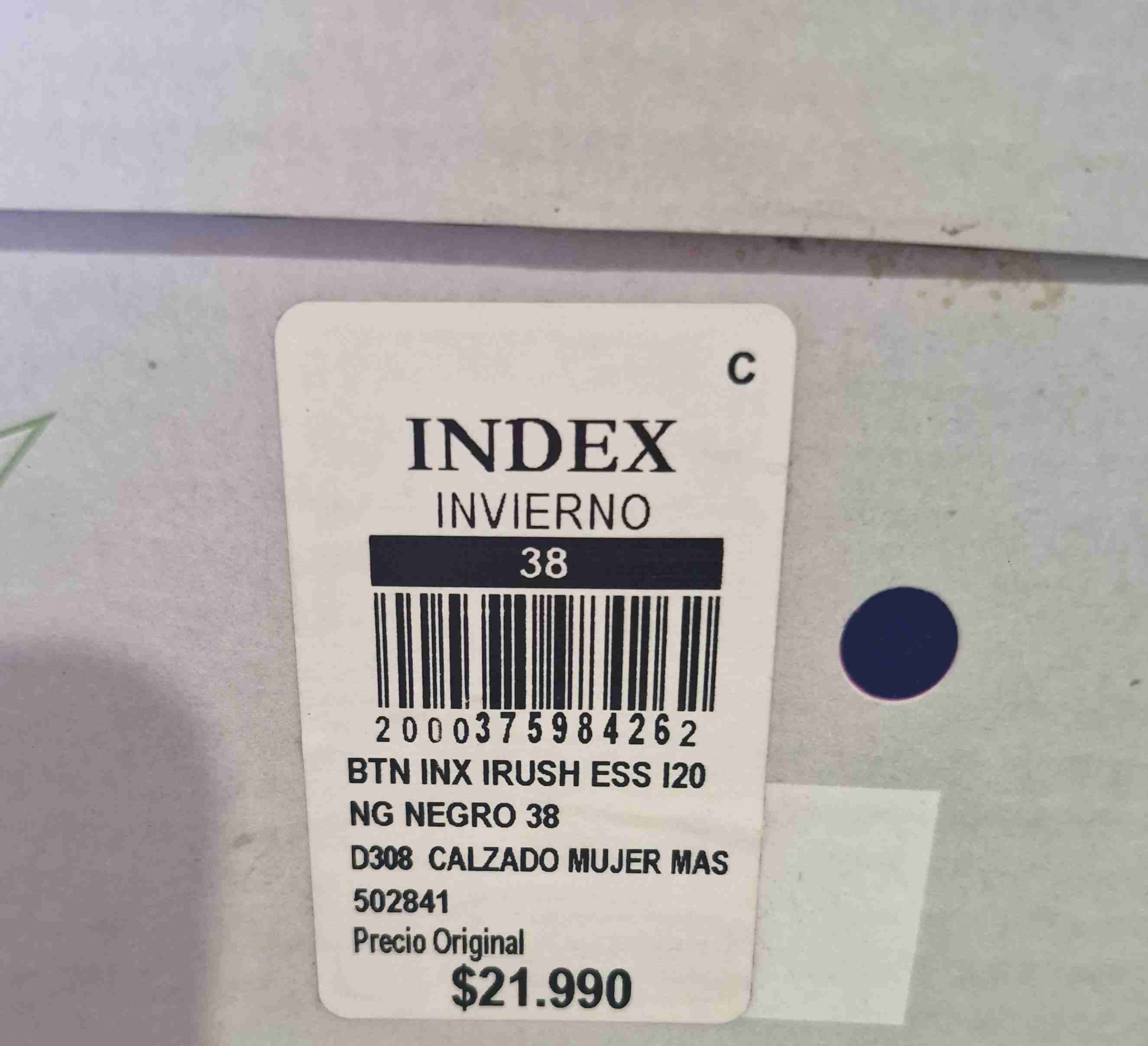 Botines negros con detalle animal print N38 - miniatura 2