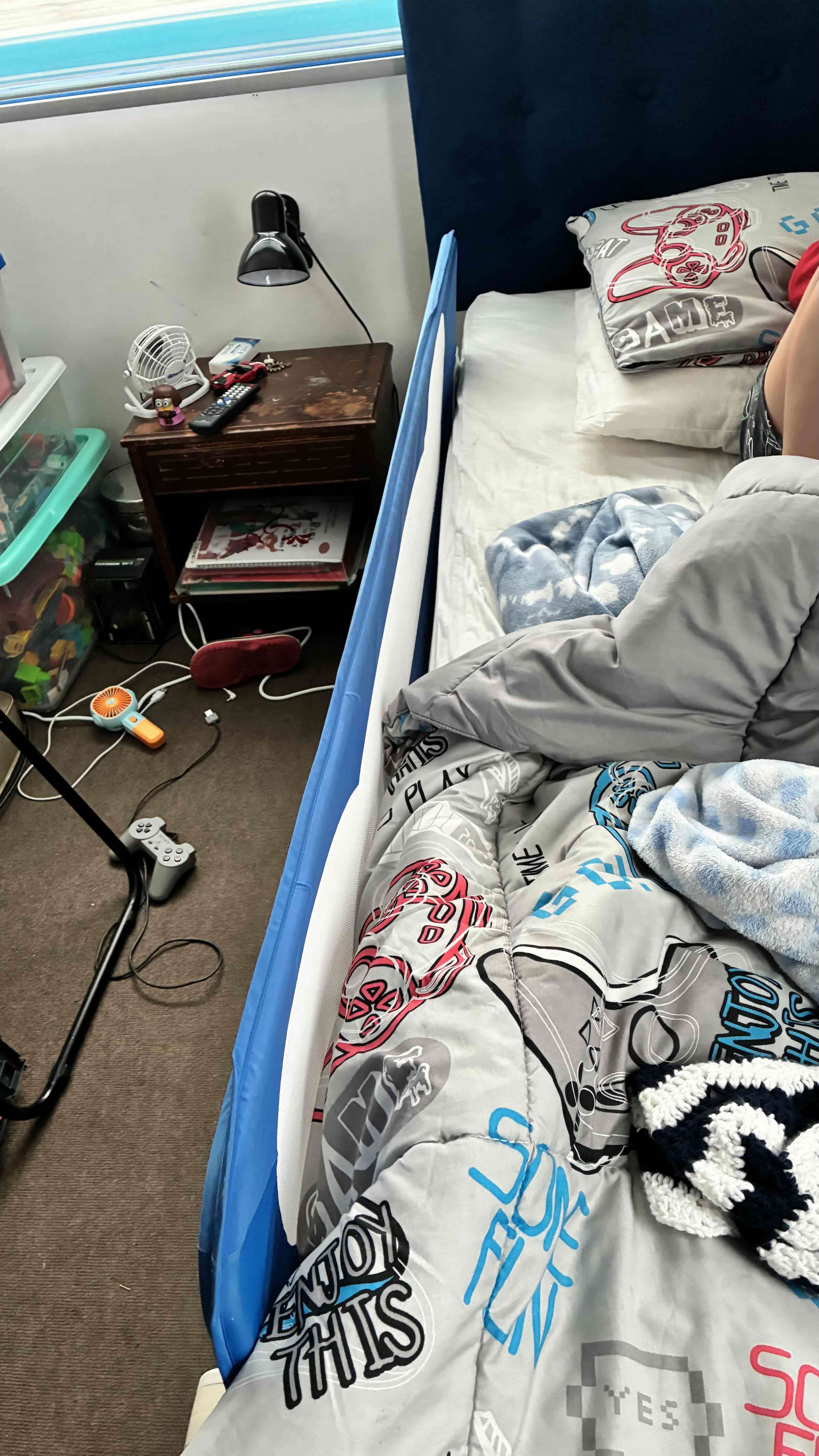 Baranda de seguridad azul - miniatura 2