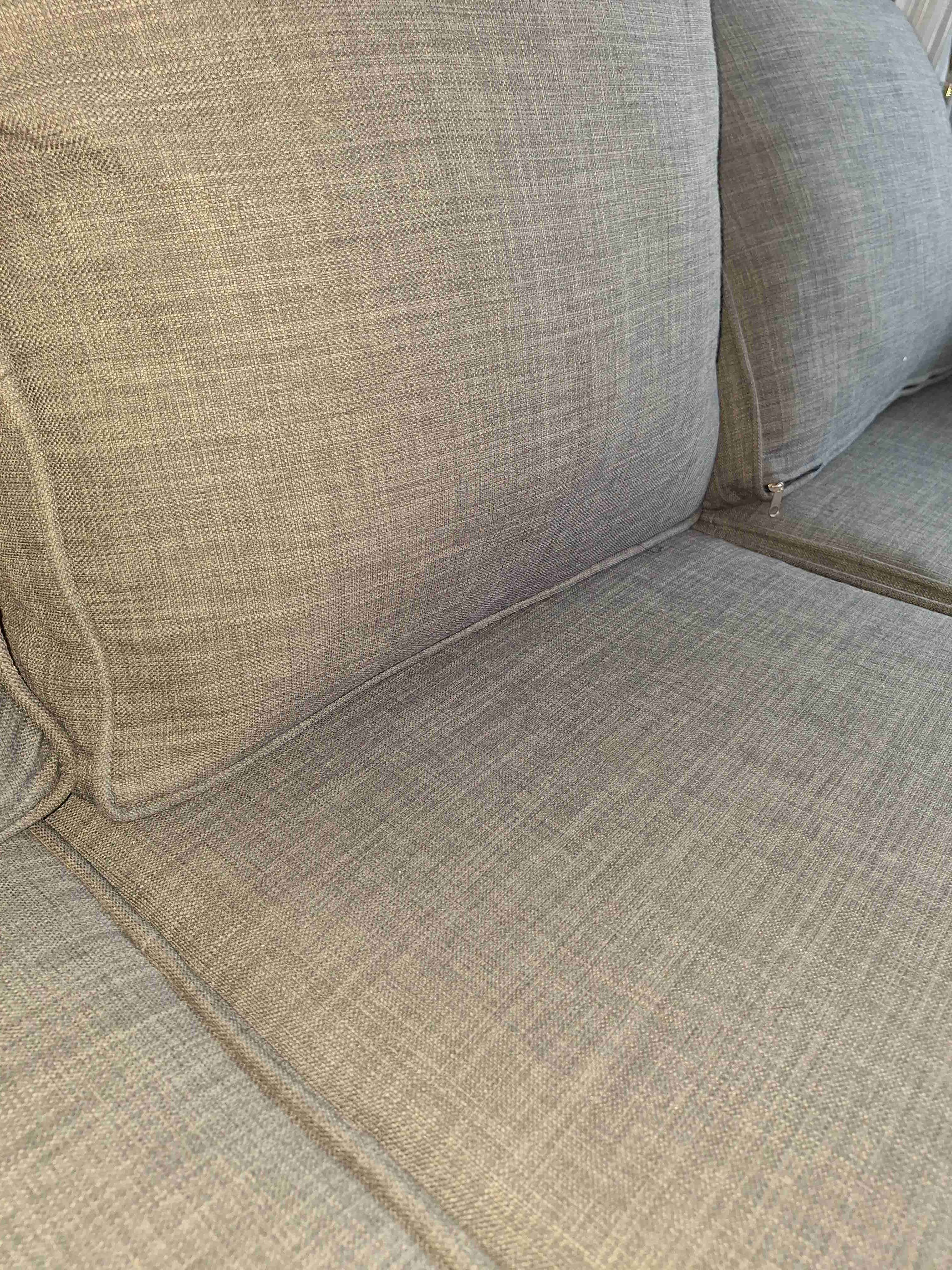 Sofá gris de tres cuerpos - miniatura 6