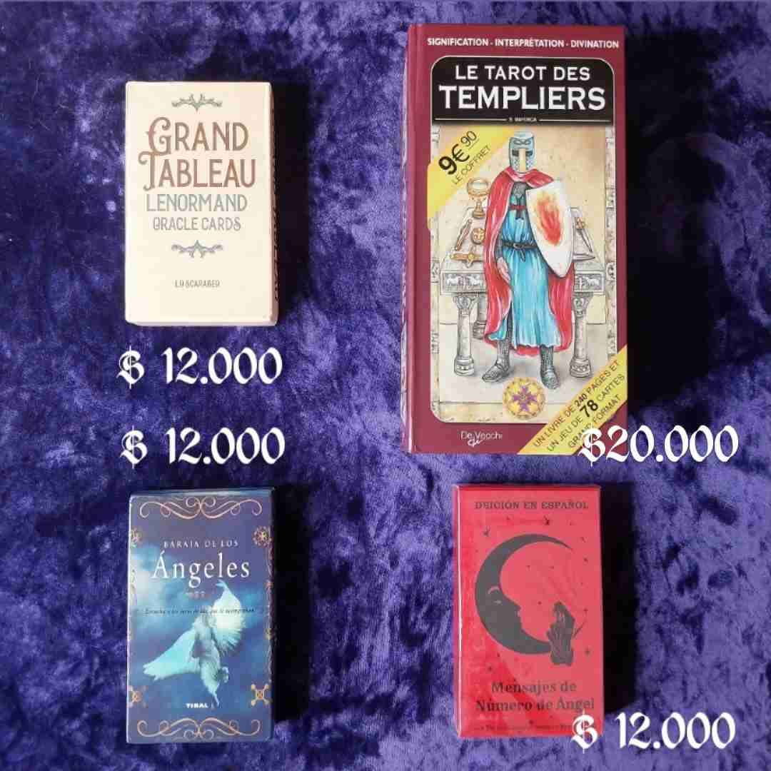 Cartas de tarot variadas - miniatura 4