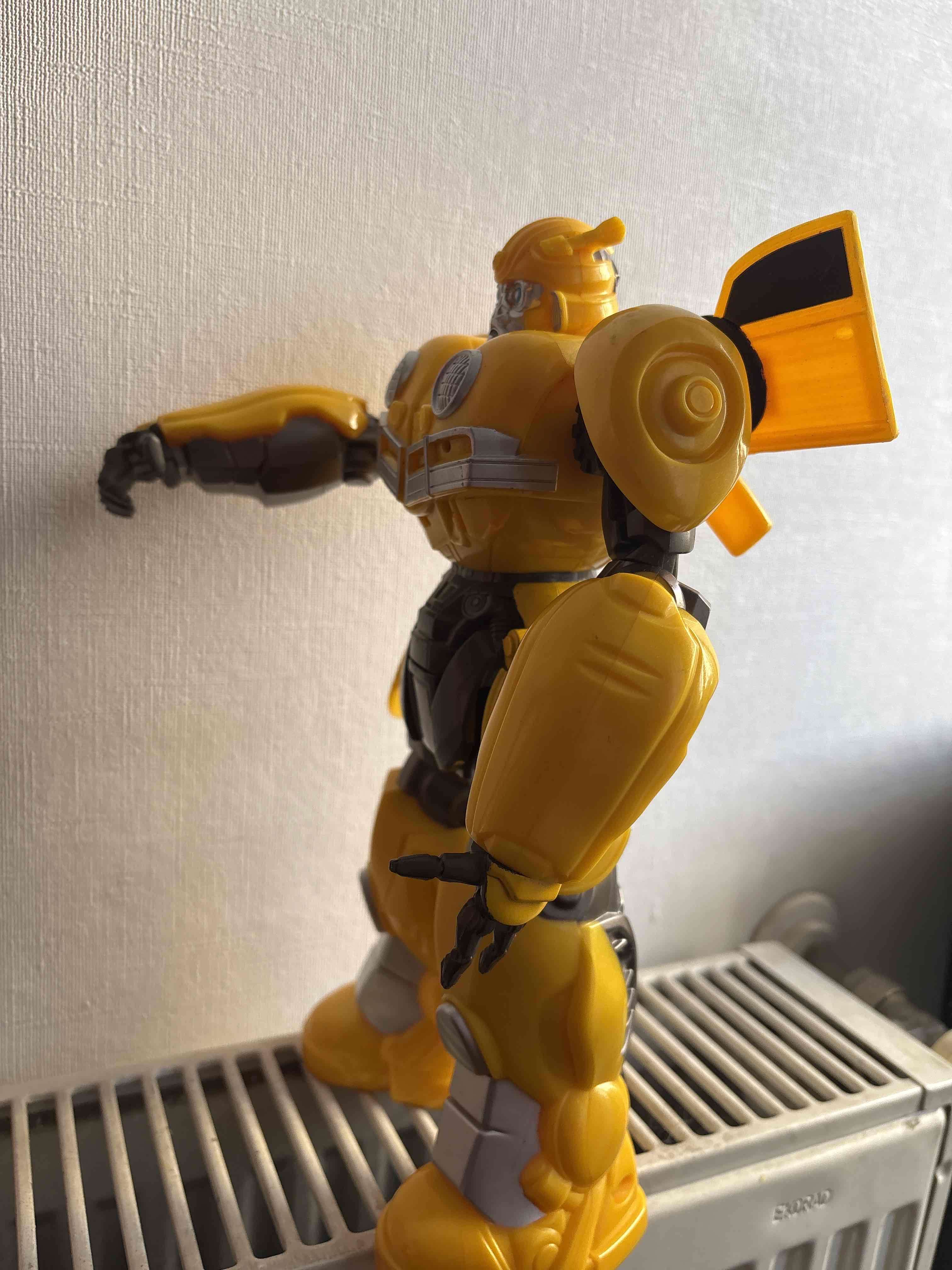 Figura de acción Transformer amarilla - miniatura 3