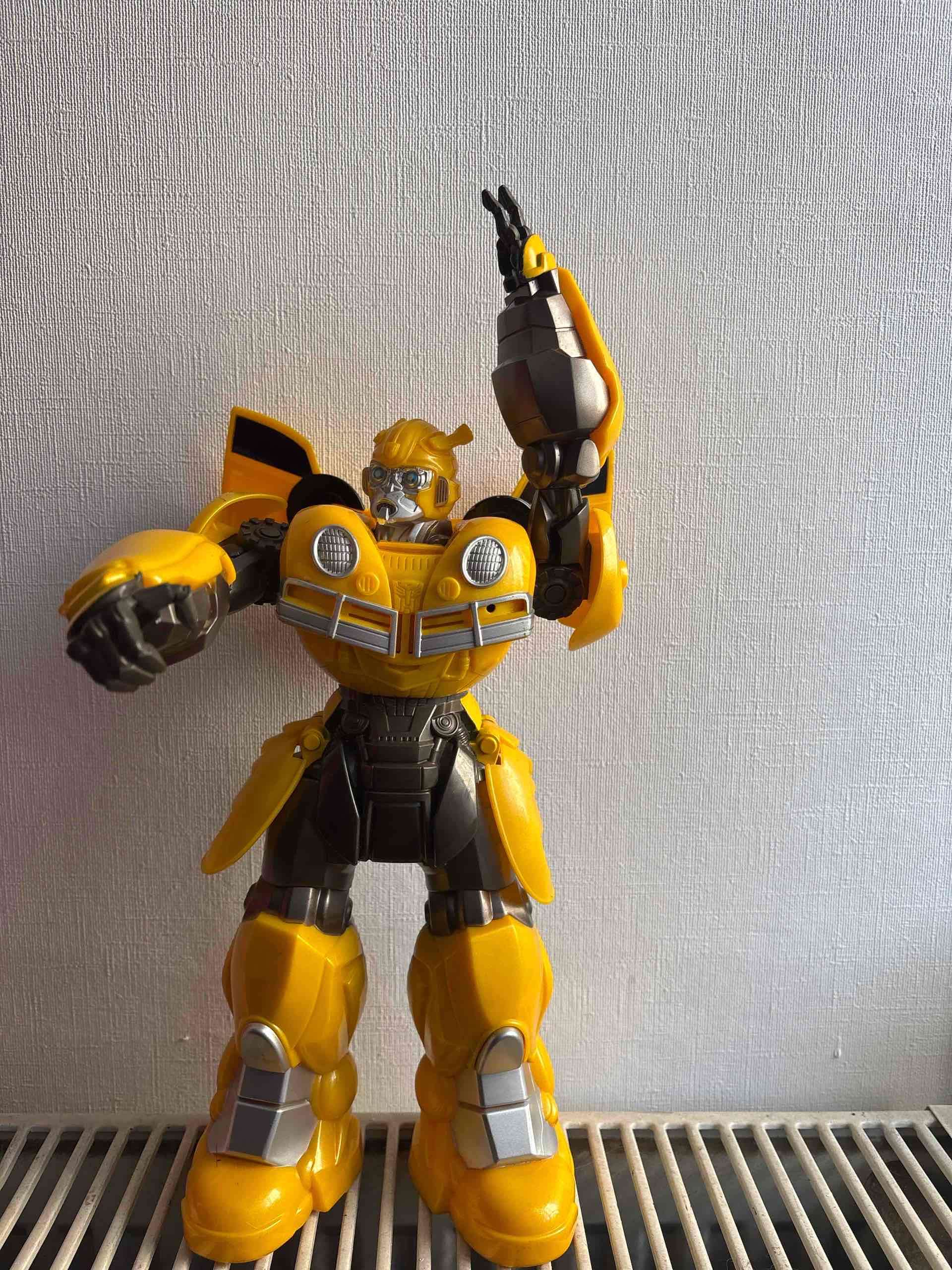 Figura de acción Transformer amarilla - miniatura 5