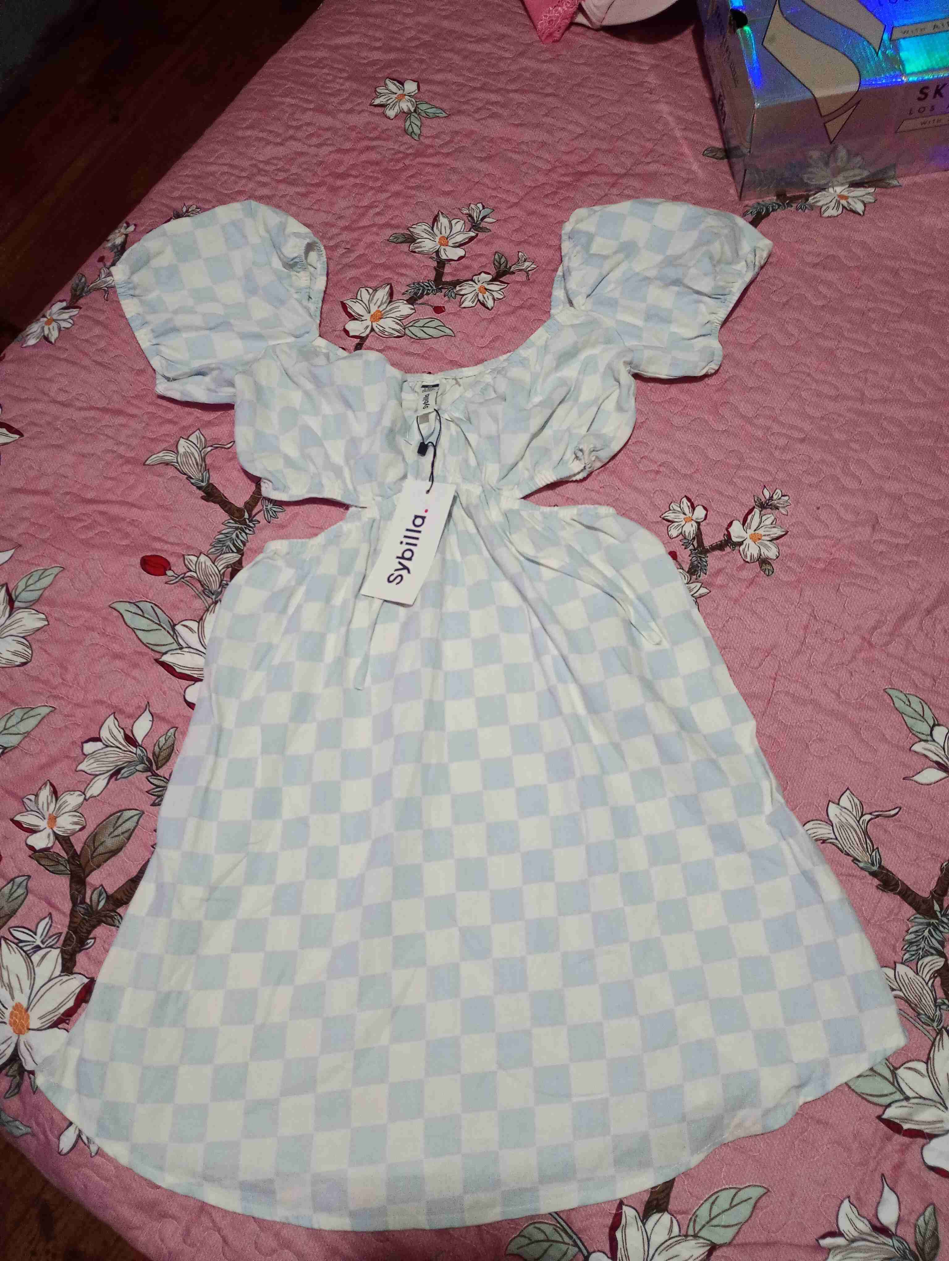 Jeans anchos gris claro - miniatura 3