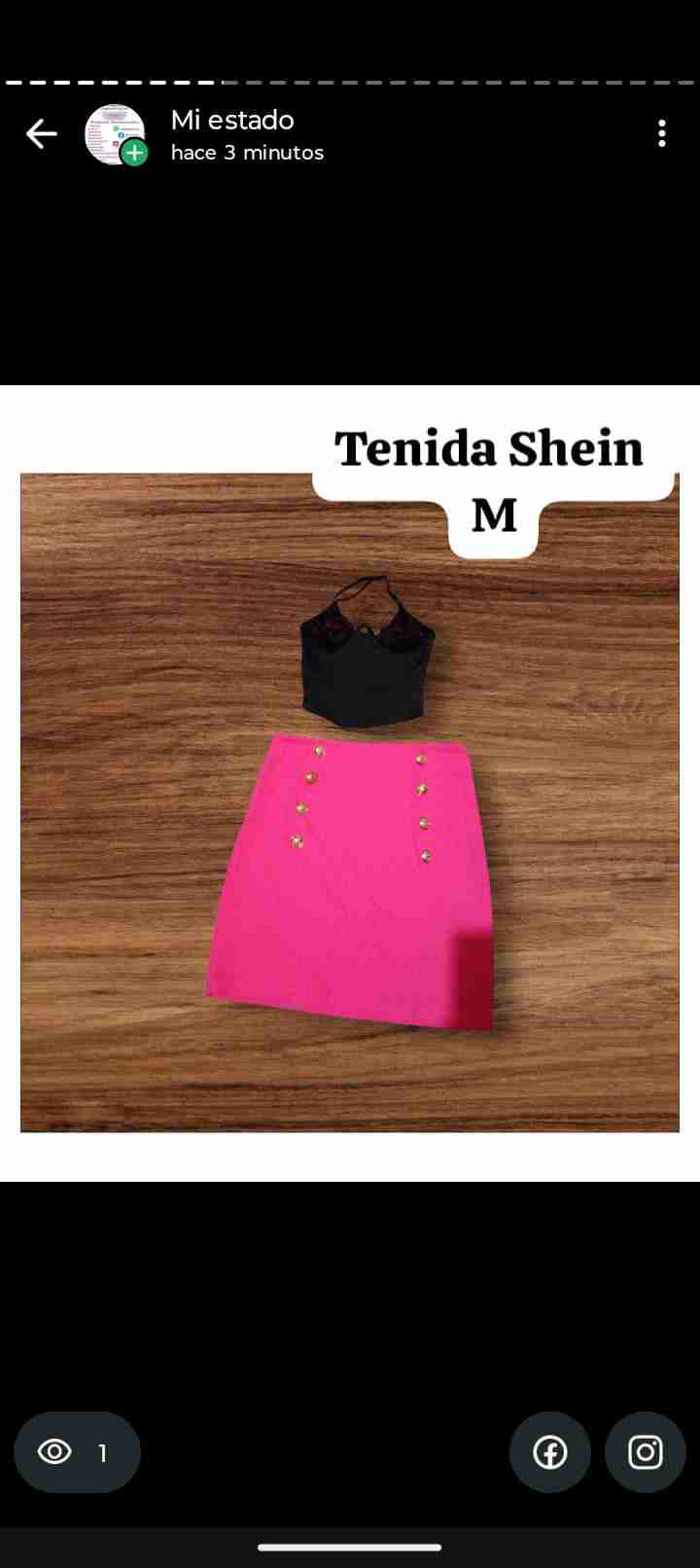 Conjunto blusa y falda - miniatura 4