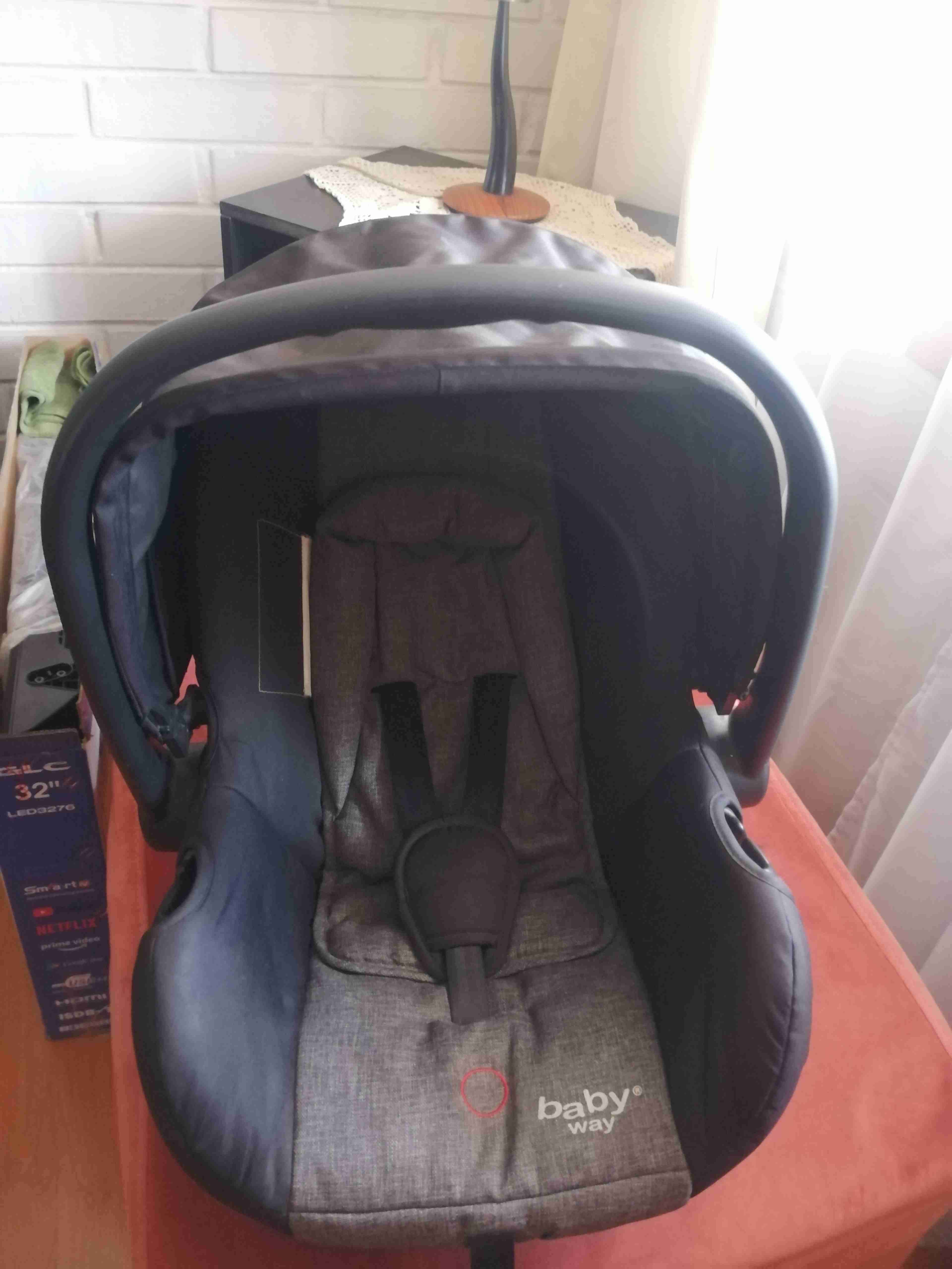 Silla para auto Baby Way gris - miniatura 2