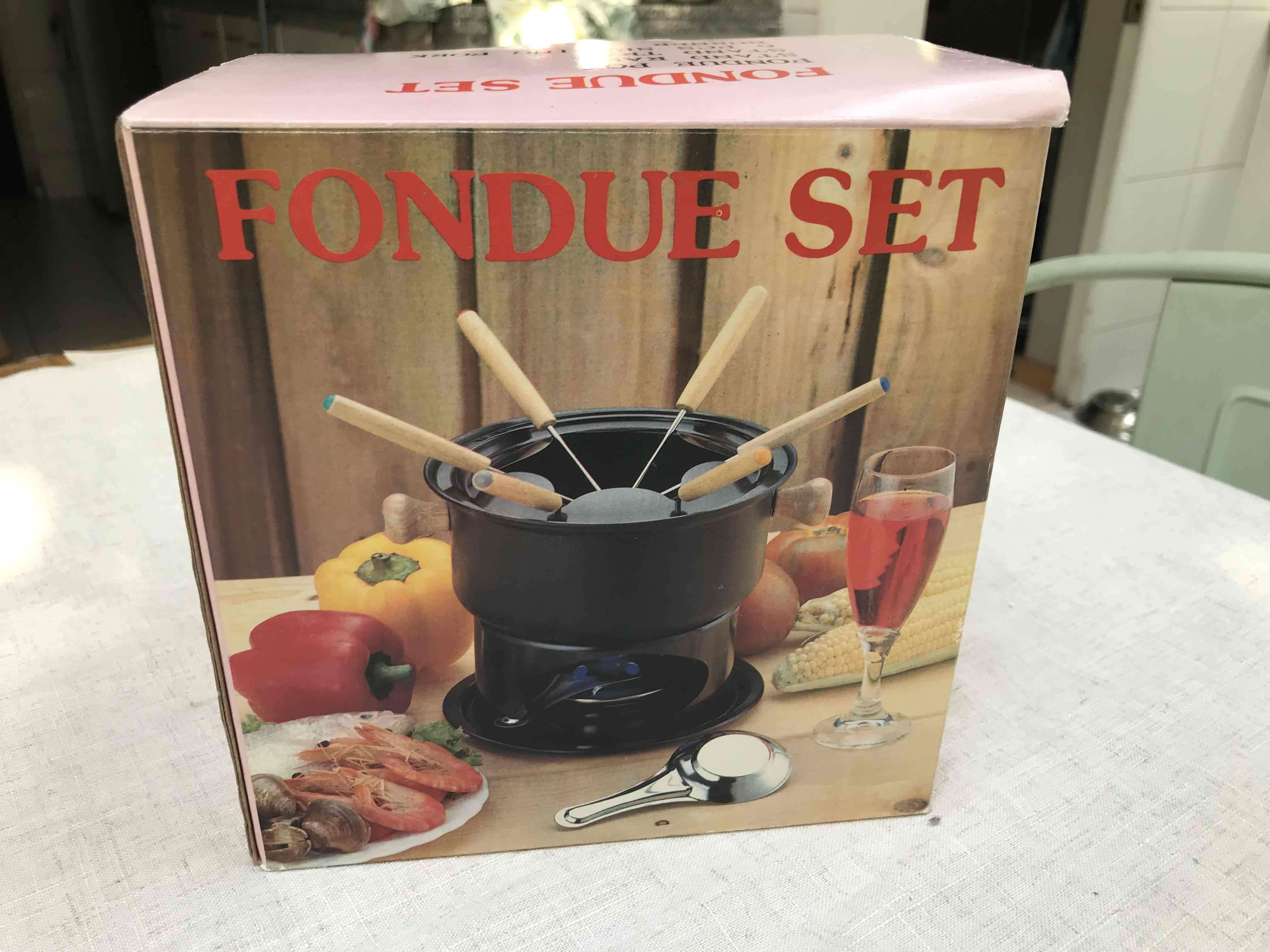 Fondue set 6 personas