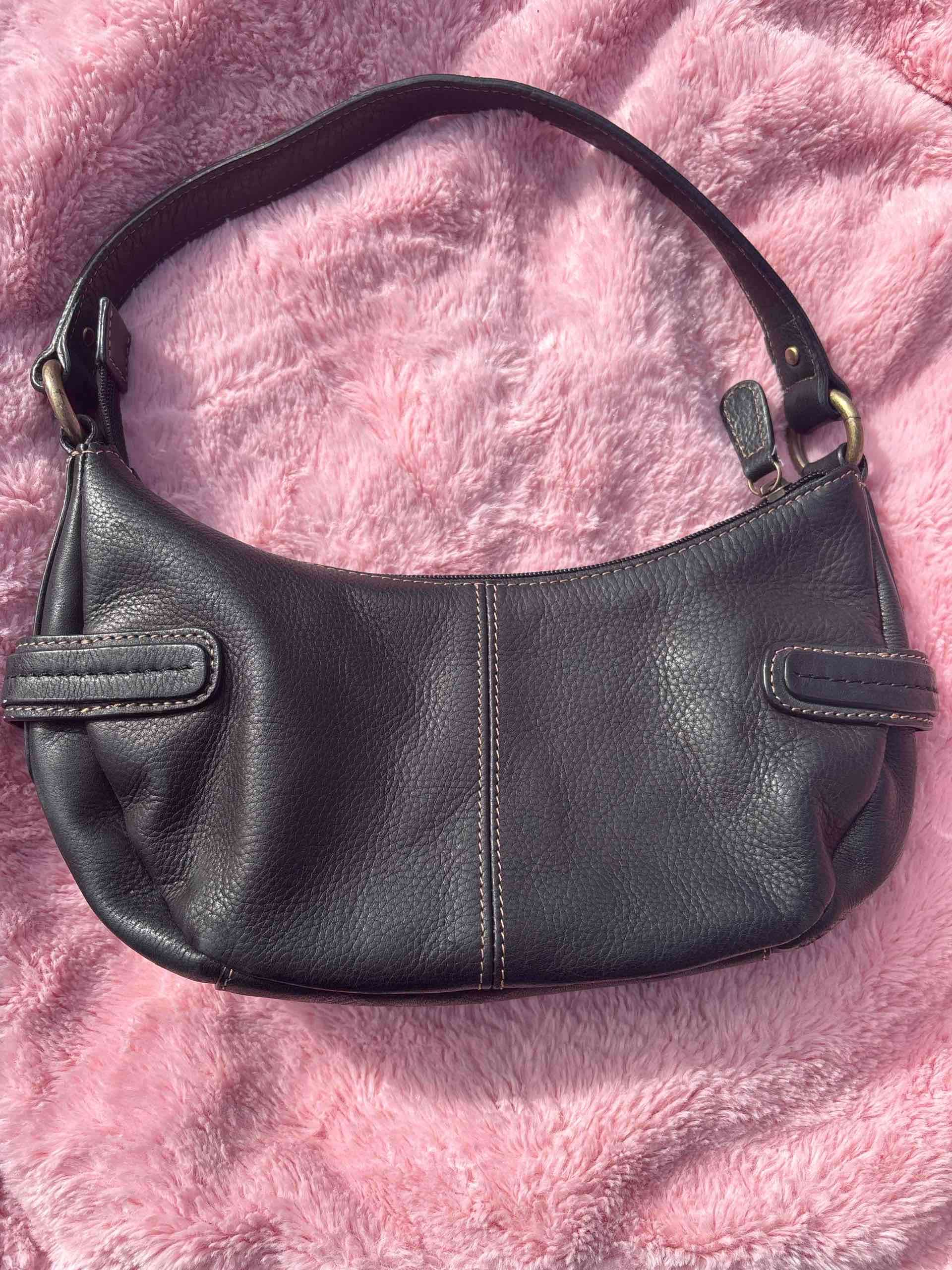 Cartera negra de cuero Fossil - miniatura 2