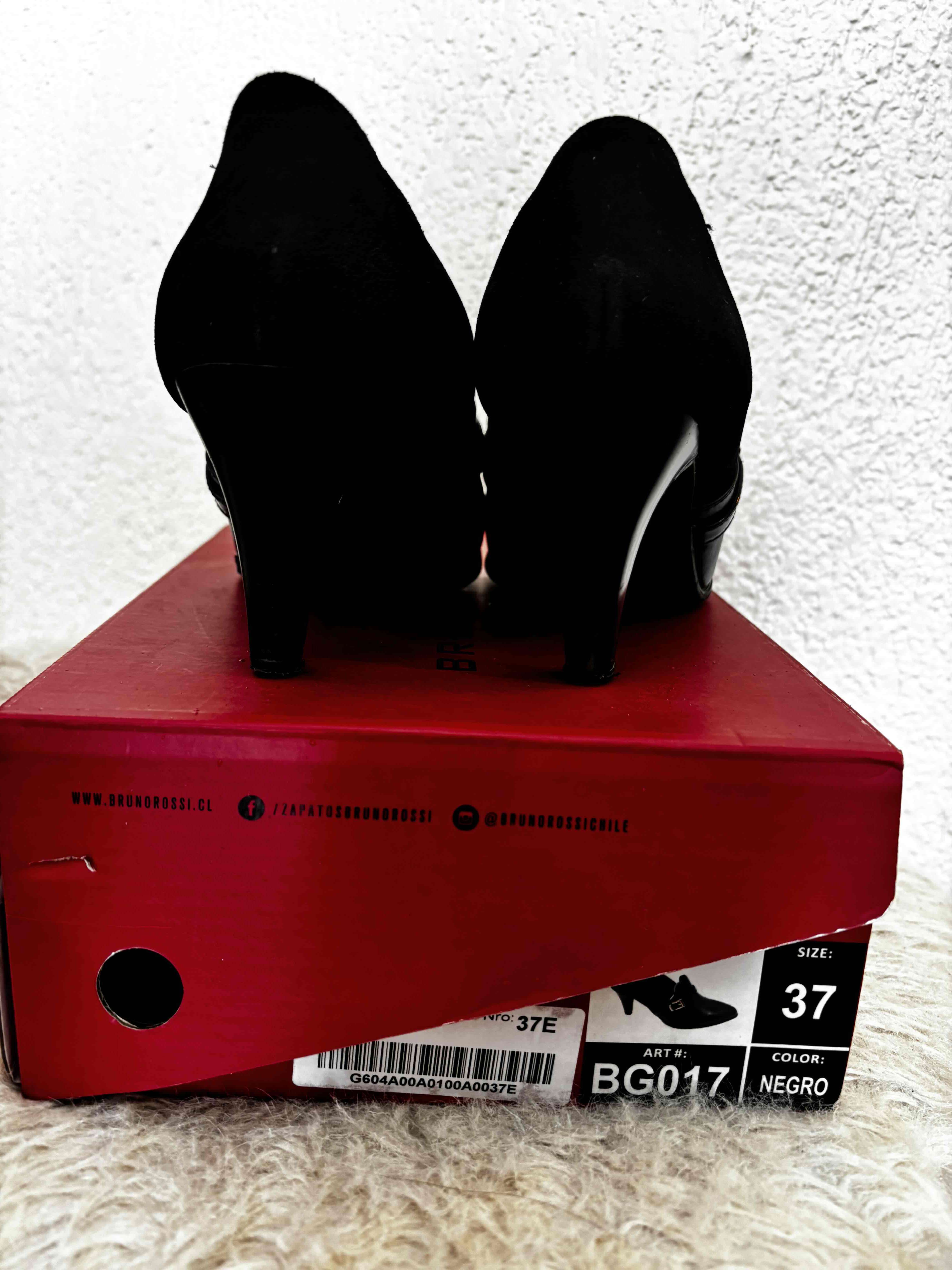 Zapatos de tacón Bruno Rossi negros - miniatura 3