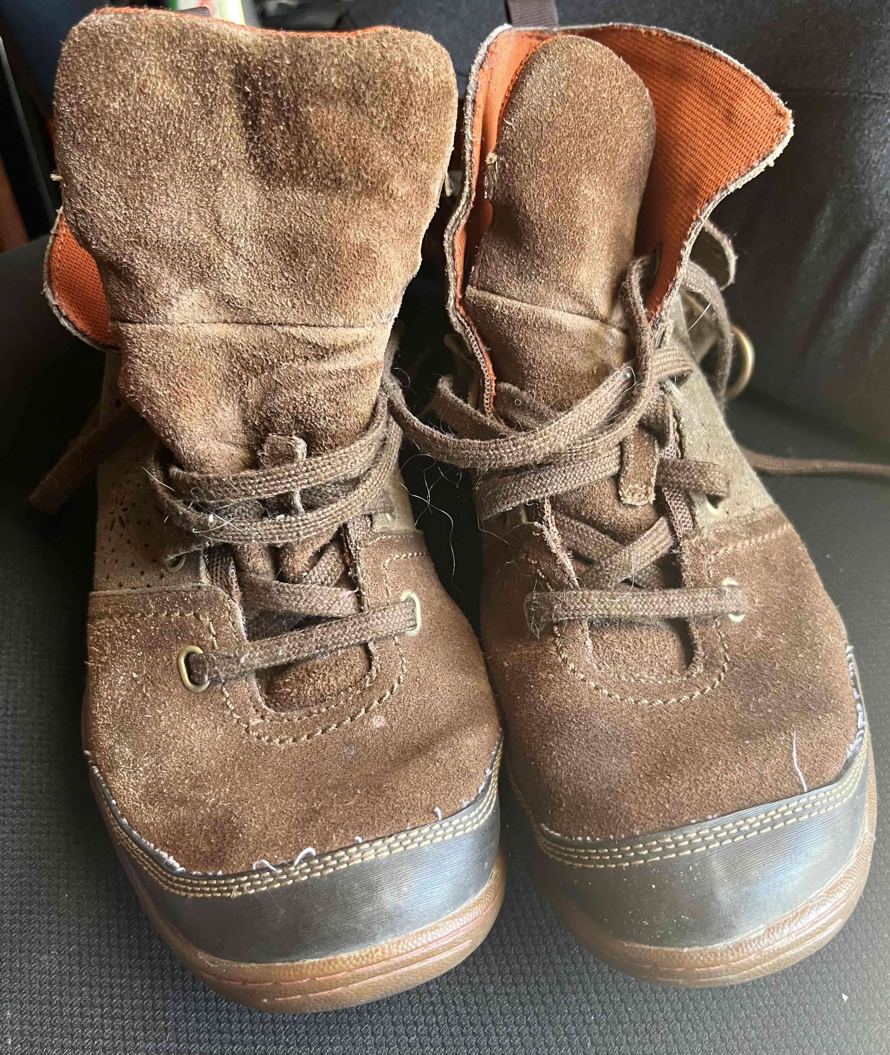 Botas Merrell de gamuza café 38 - miniatura 2