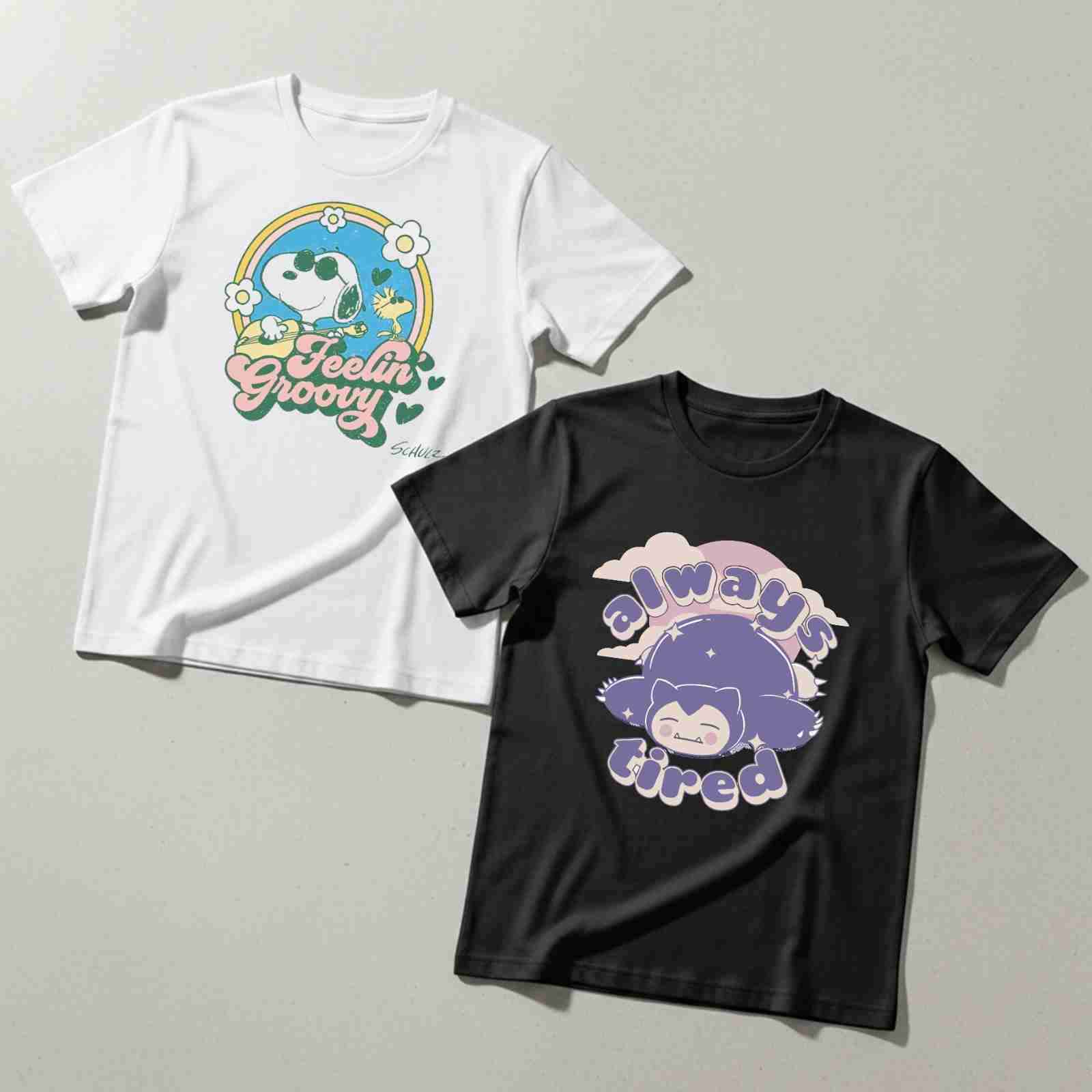 Poleras estampadas colores varios - miniatura 3