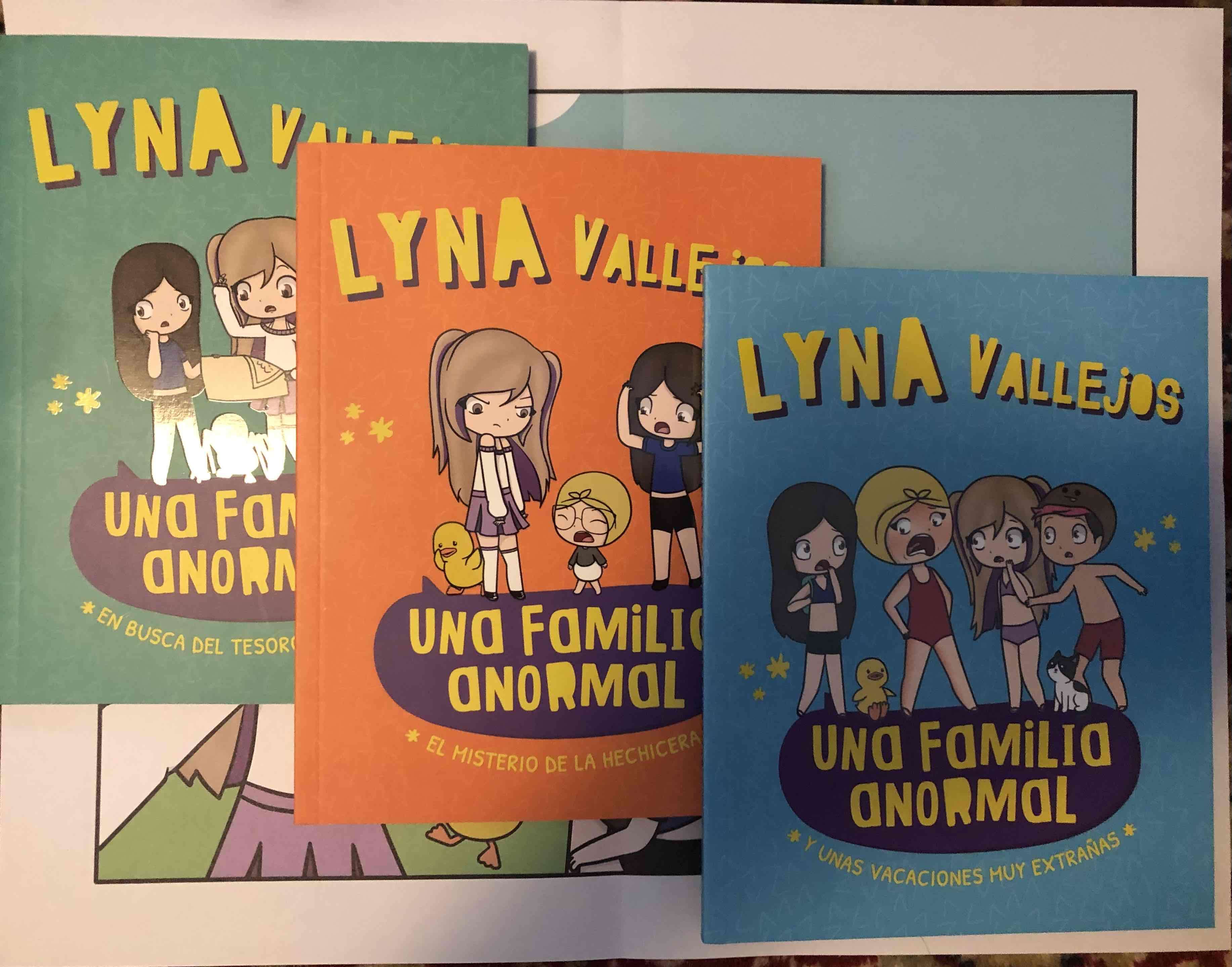 Set de libros 'Una familia anormal'