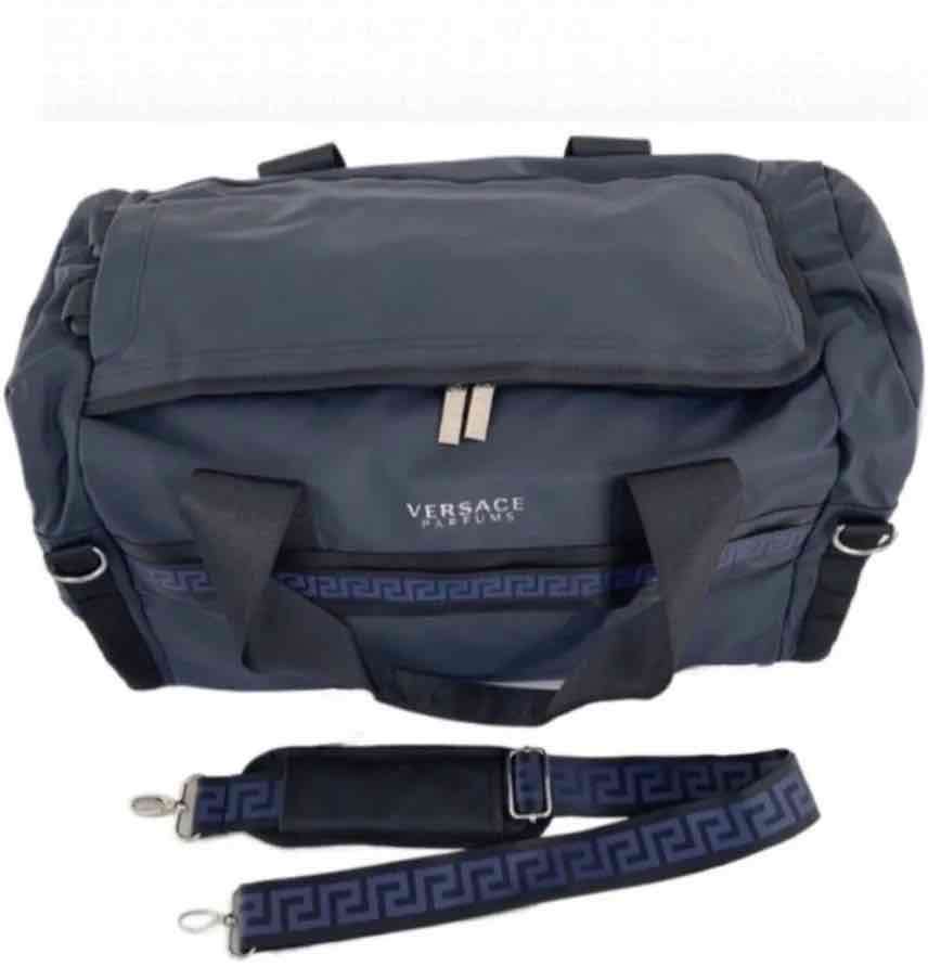 Bolso de viaje Versace azul - miniatura 2