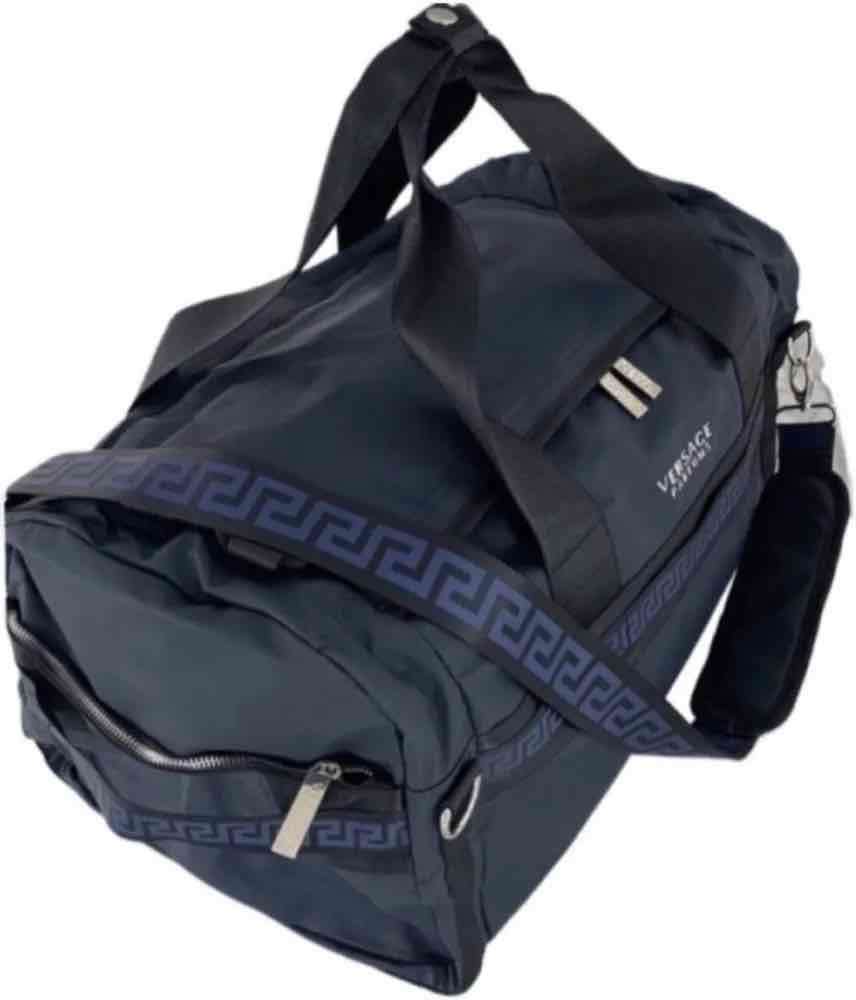 Bolso de viaje Versace azul - miniatura 5