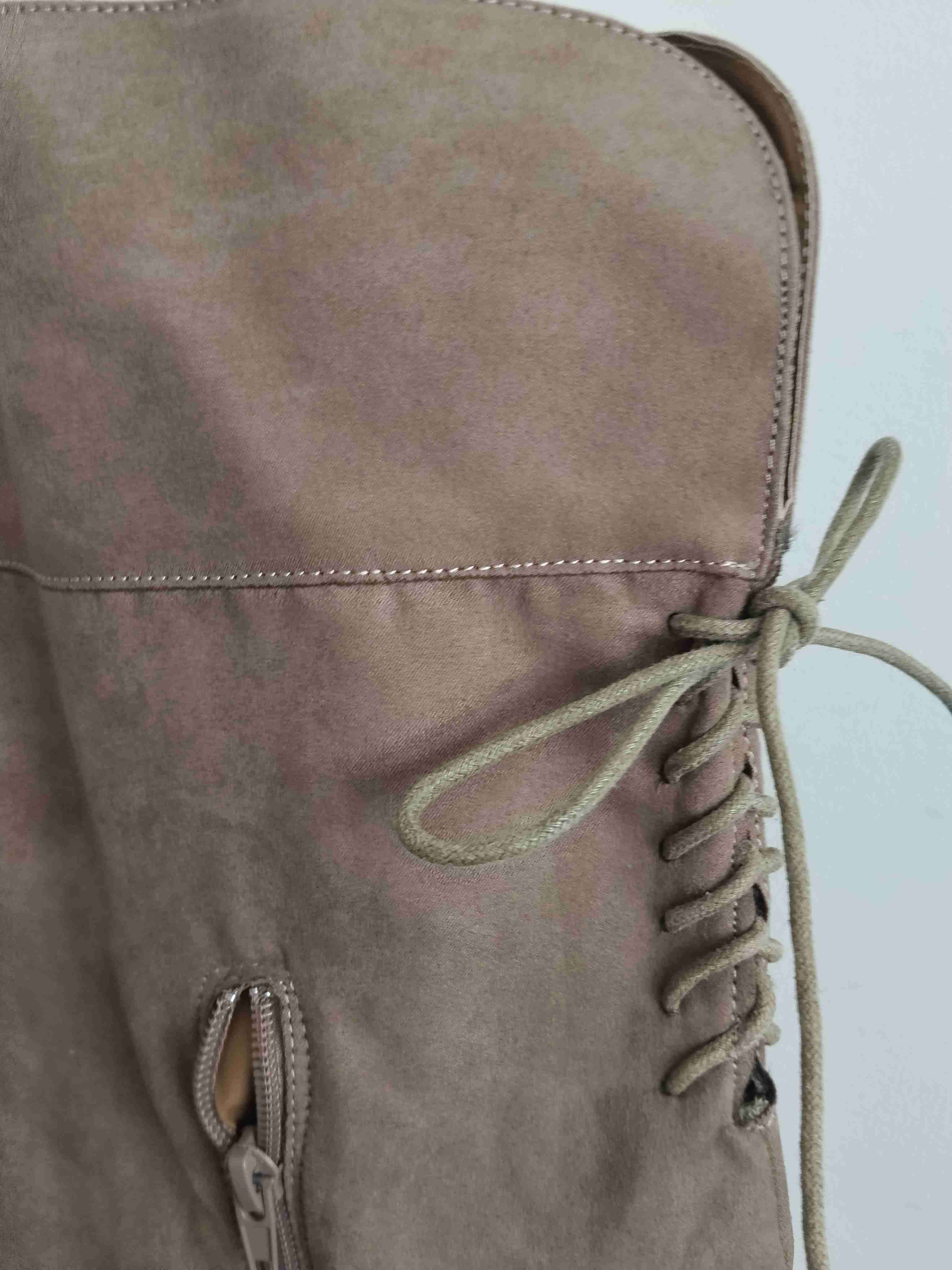 Botas altas color beige - miniatura 5