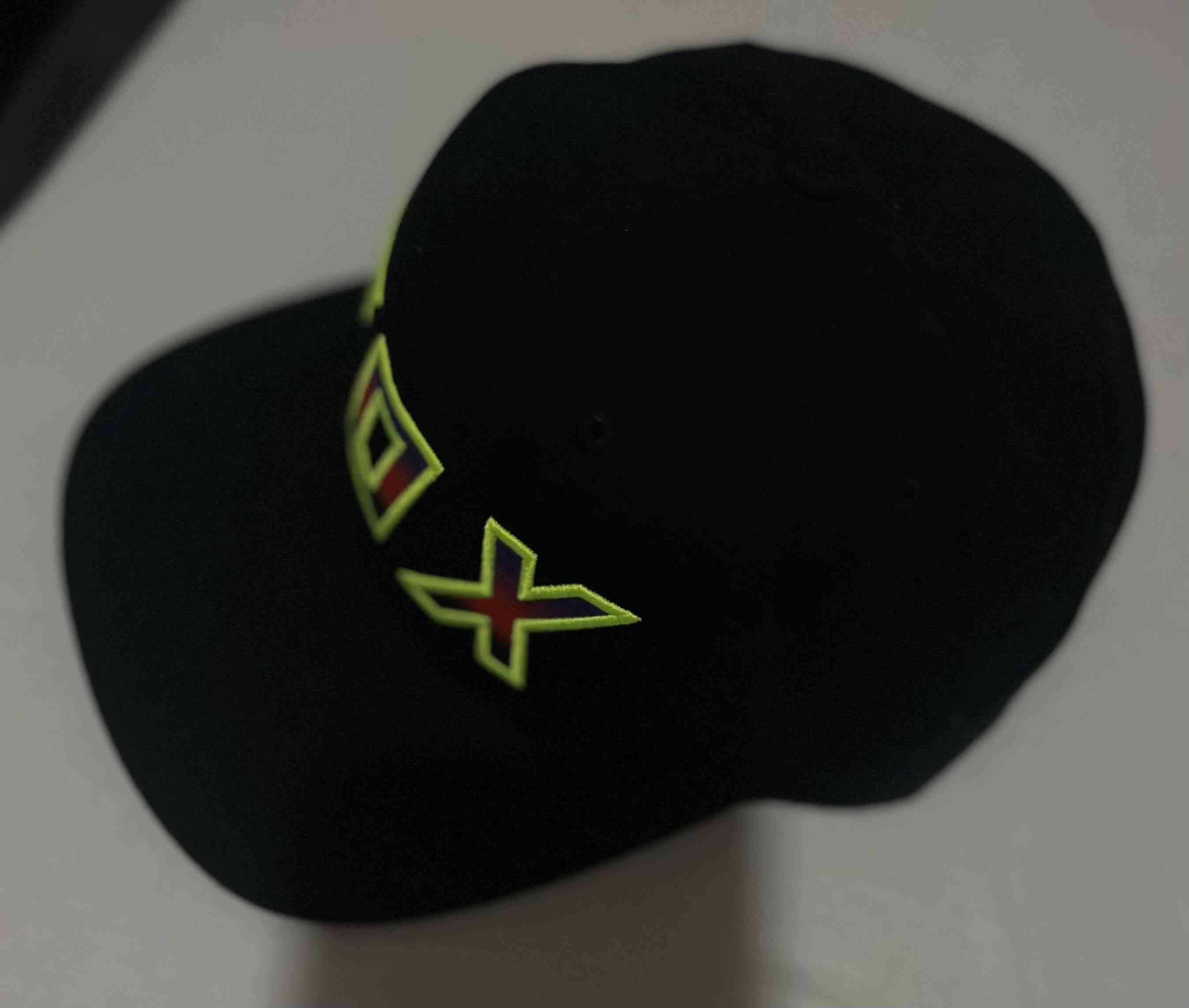 Gorra negra FOX con logo - miniatura 2