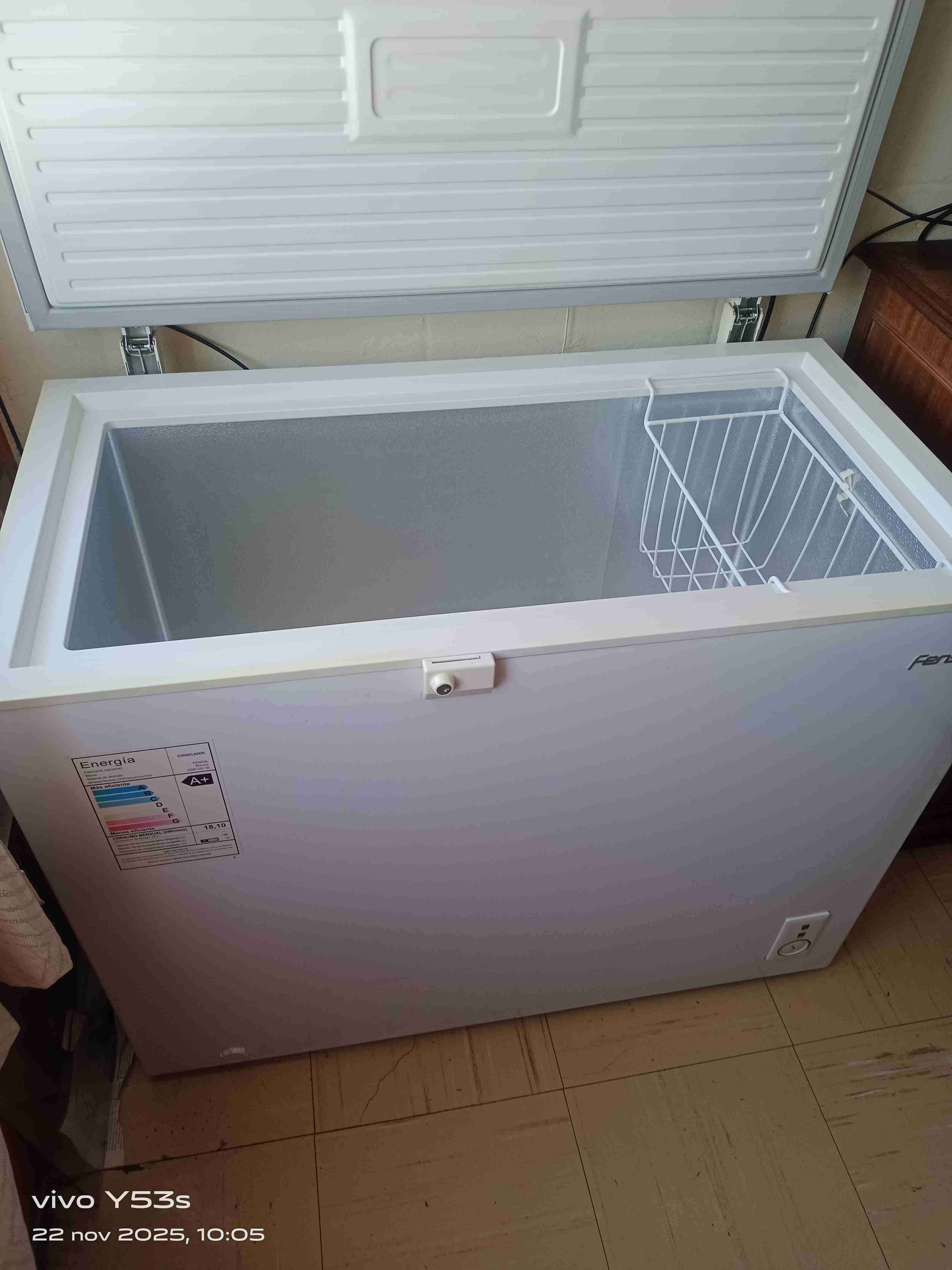 Congelador horizontal Fensa blanco - miniatura 3