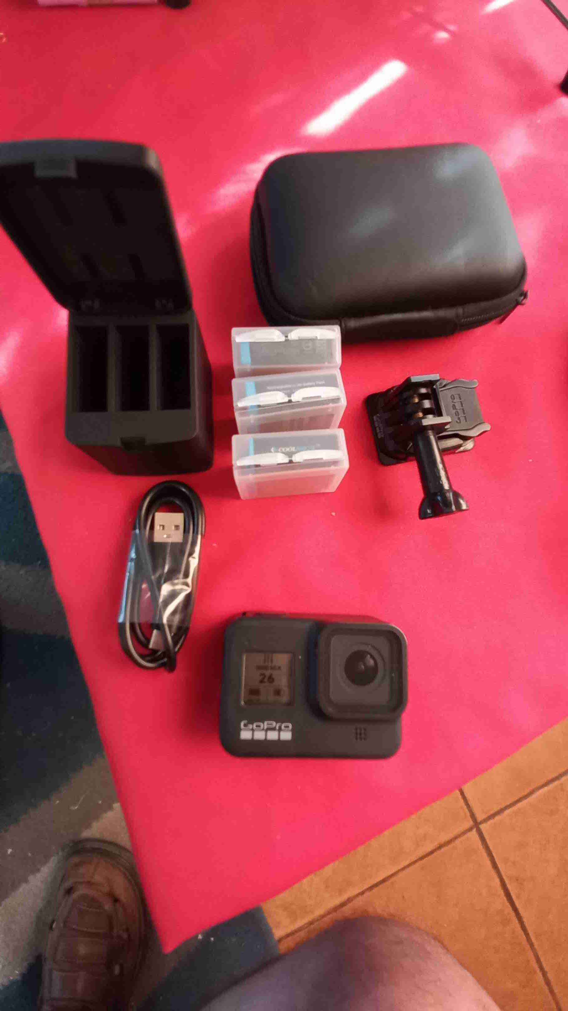 Cámara de acción negra gopro 8 black - miniatura 6