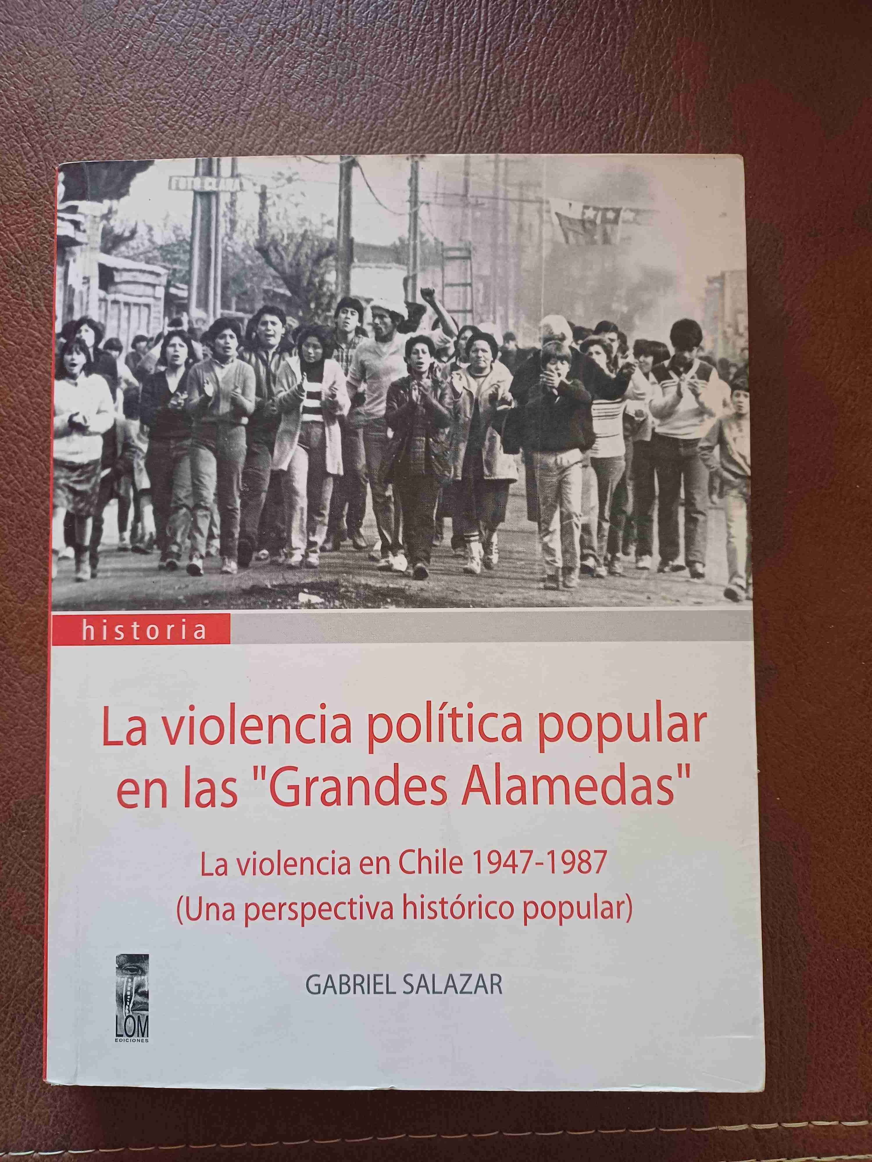 Libro sobre violencia política en Chile