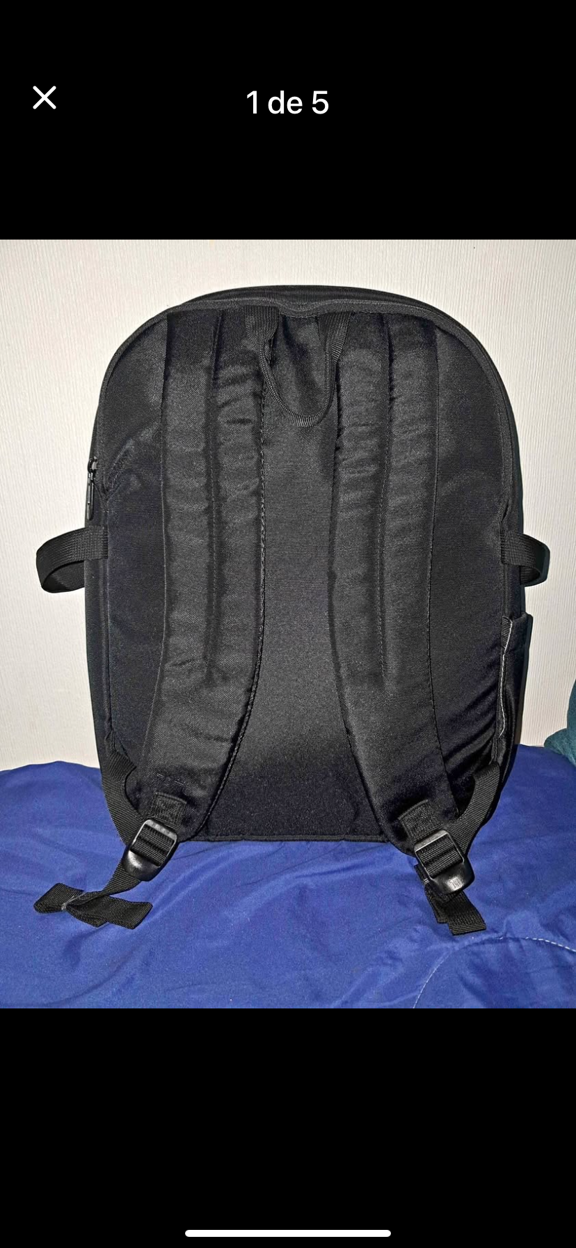 Mochila negra Targus nueva - miniatura 2