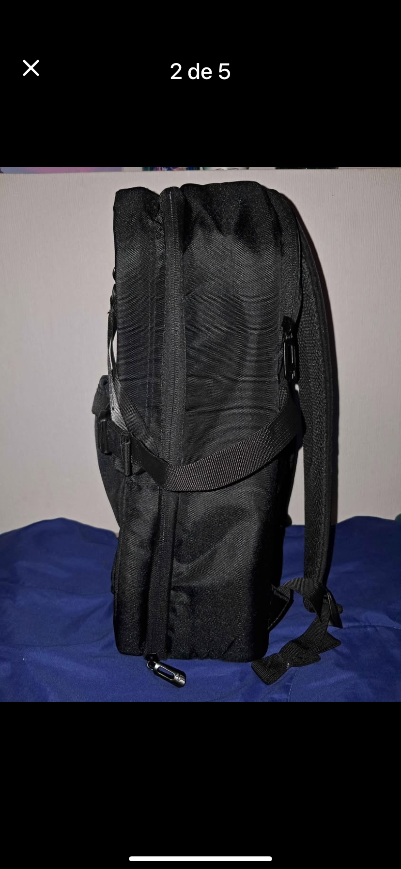 Mochila negra Targus nueva - miniatura 3
