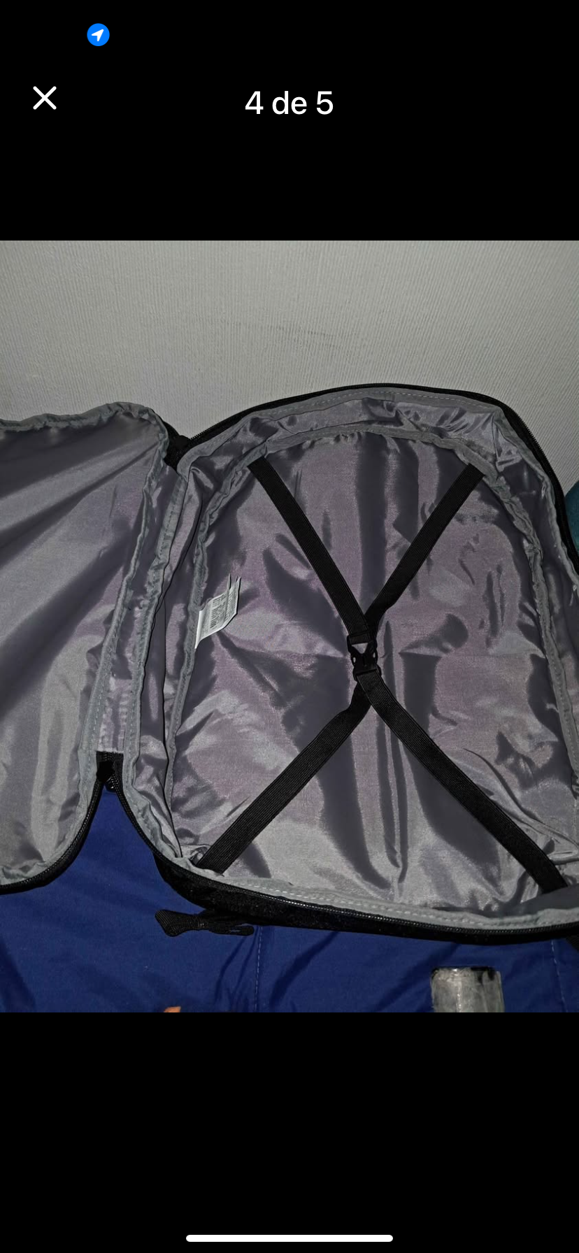 Mochila negra Targus nueva - miniatura 4