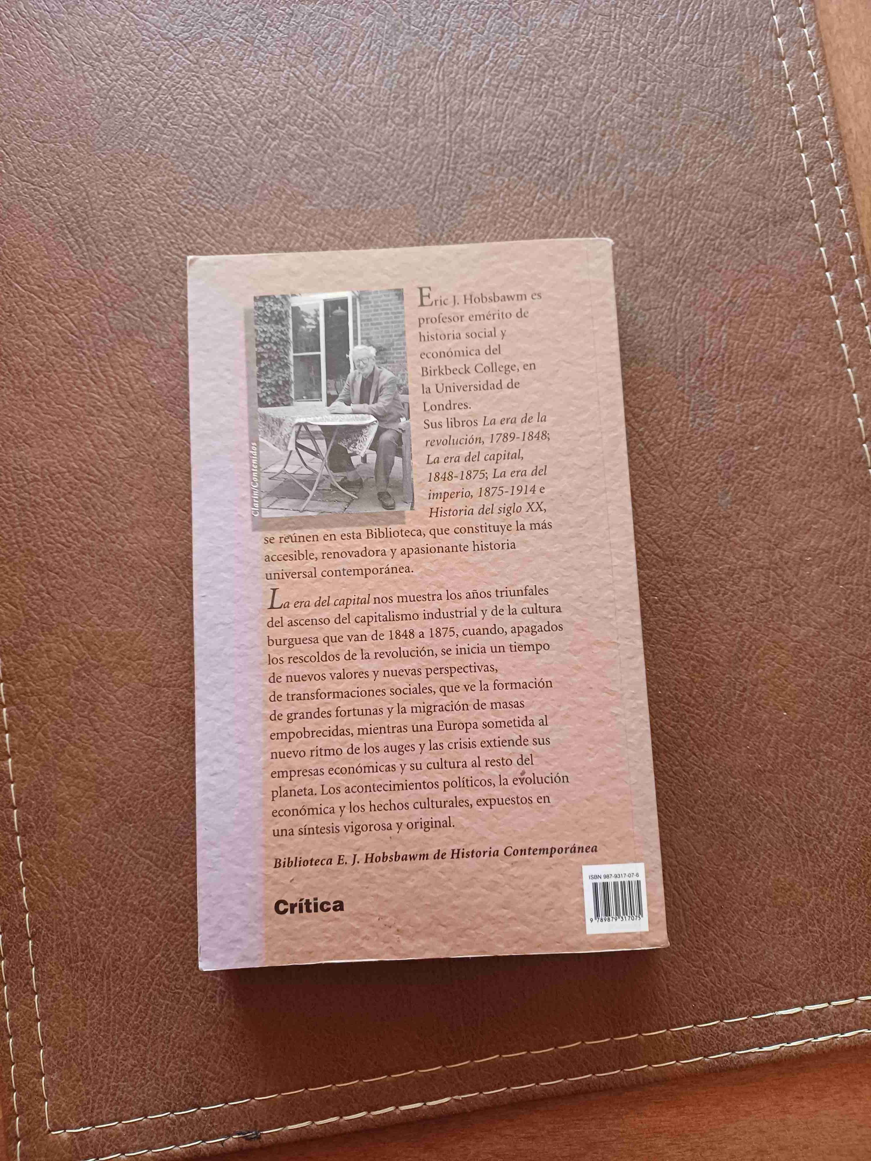 Libro 'La era del capital' de Eric Hobsbawm - miniatura 2
