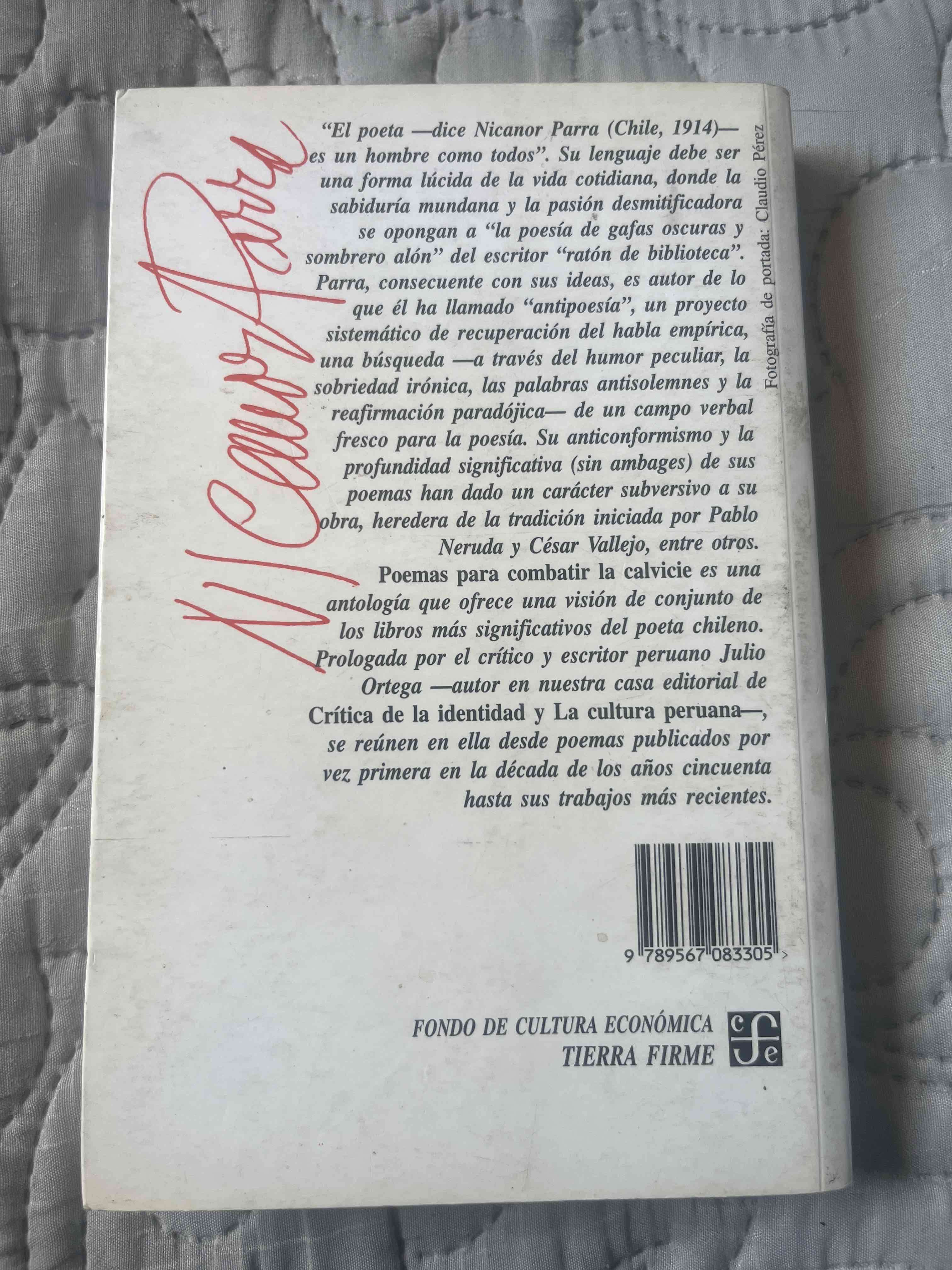 Libro 'Poemas para Combatir la Calvicie' - miniatura 2