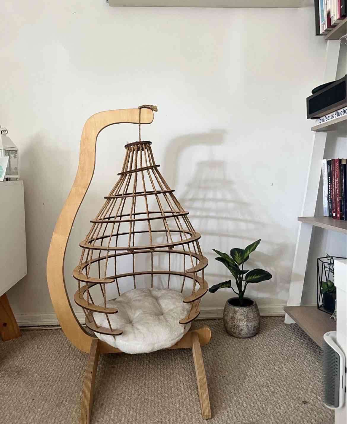 Silla colgante para Gatos - miniatura 2