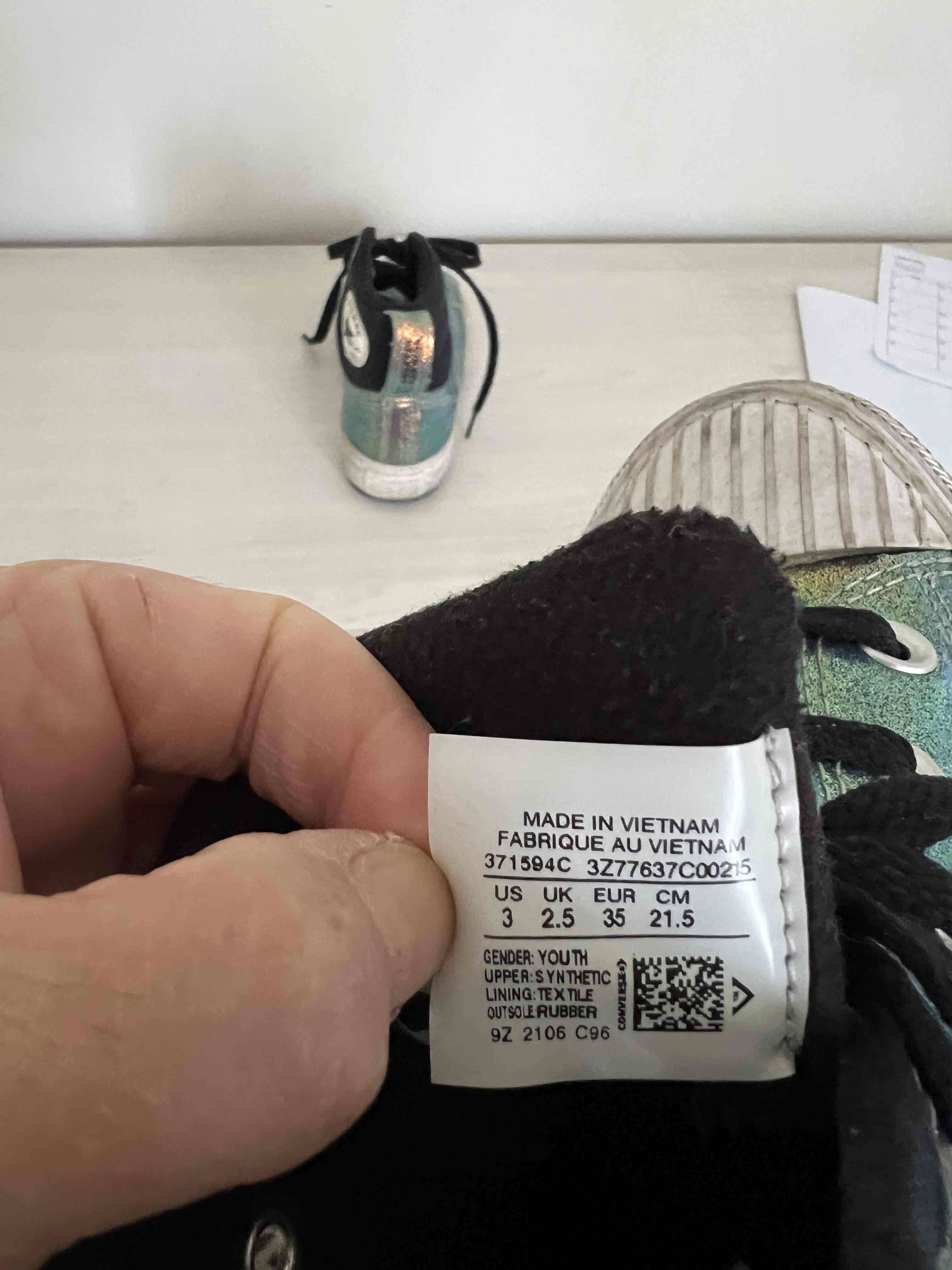 Zapatillas Converse iridiscentes - miniatura 5