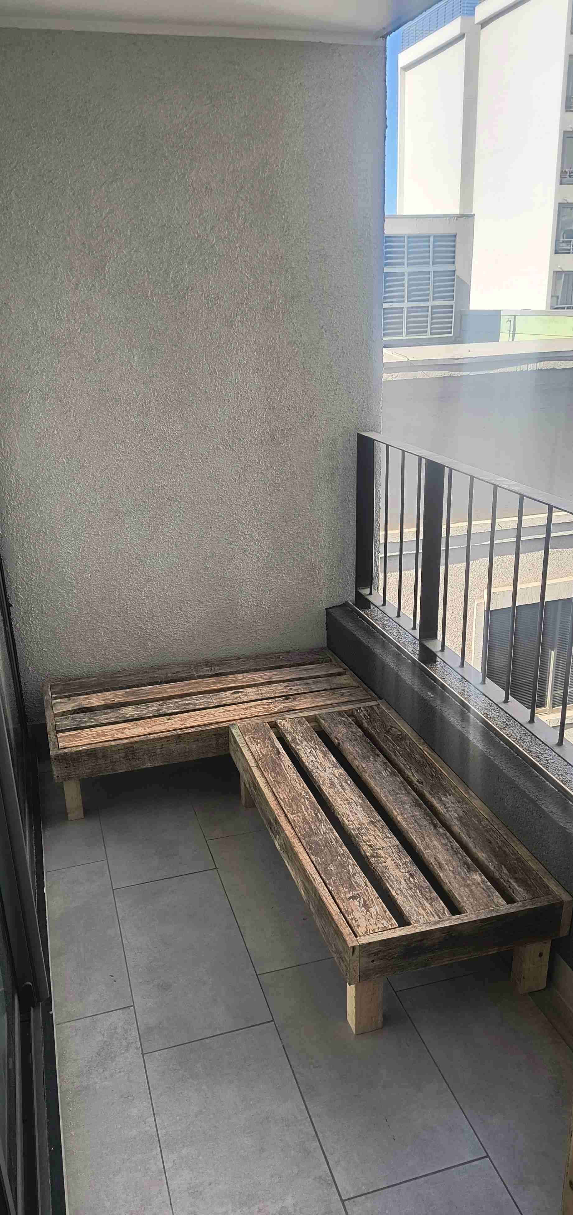 Bancos de terraza de madera - miniatura 3