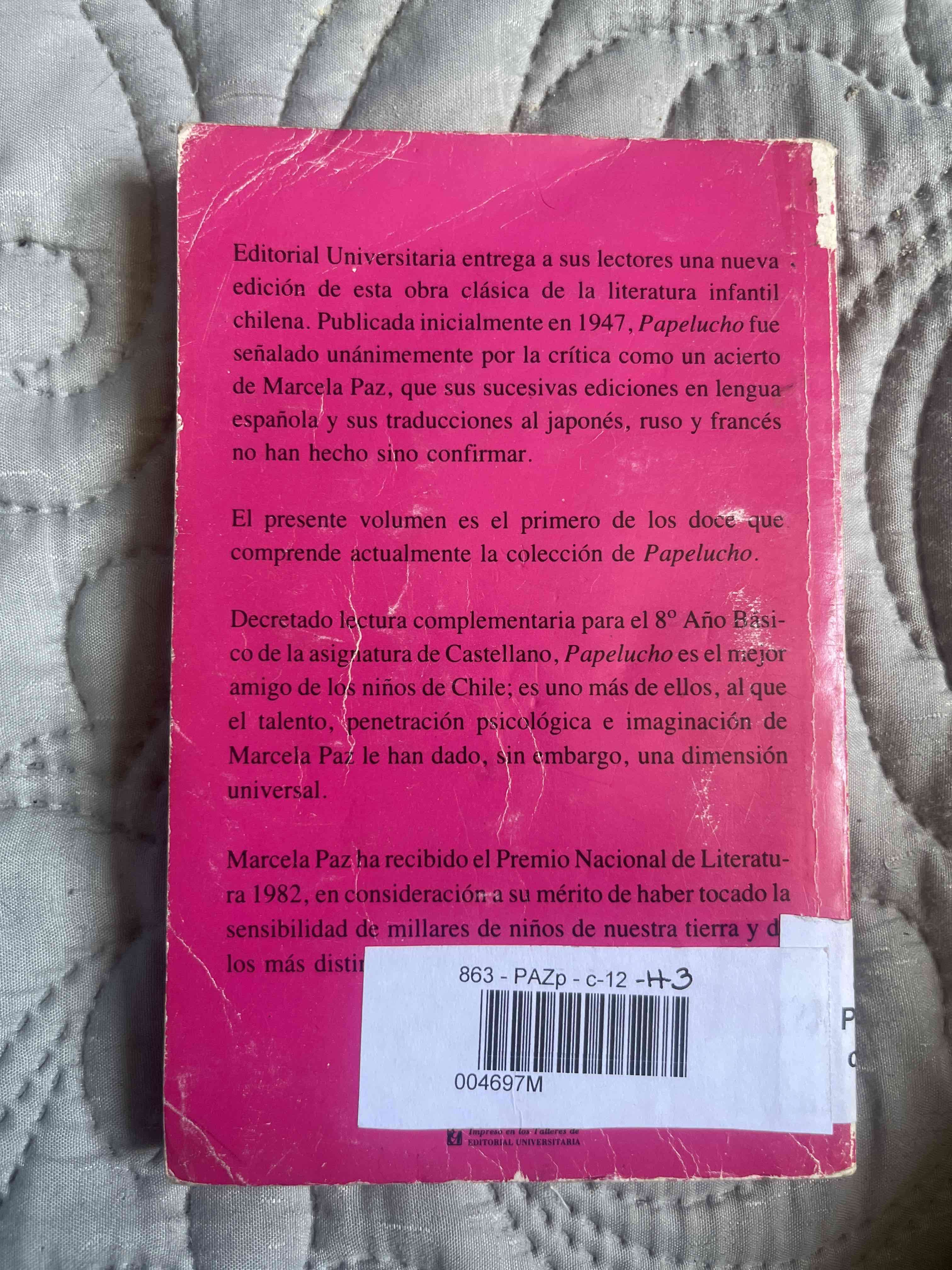 Libro Papelucho Marcela Paz - miniatura 2