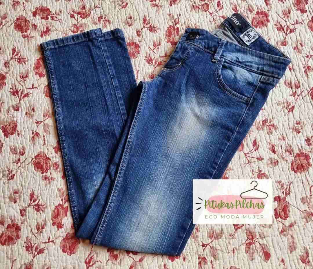 Jeans pitillo azul marca Divino - miniatura 4