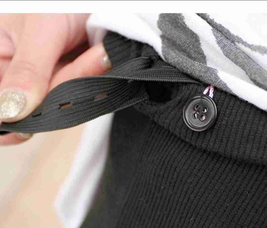 Legging maternal eco cuero negro Xl - miniatura 3