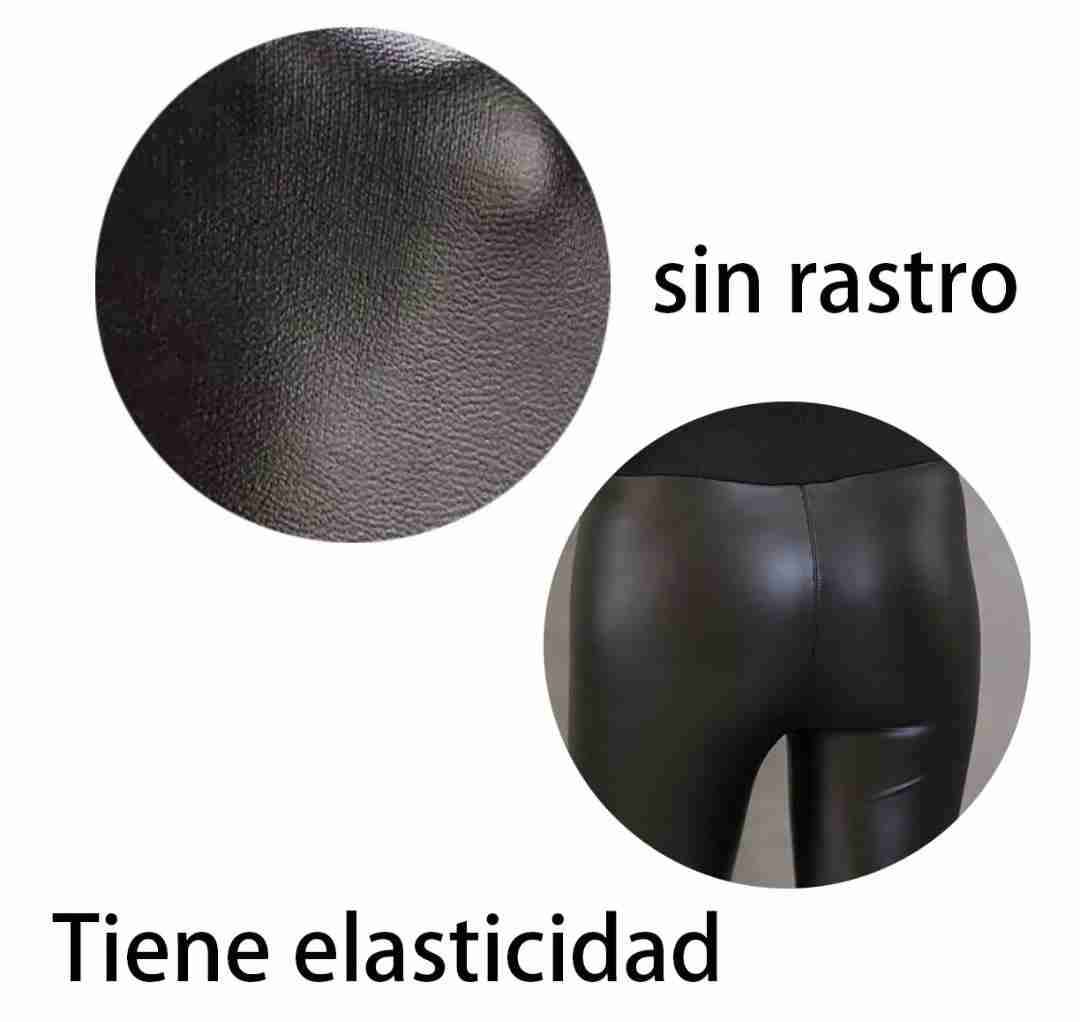 Legging maternal eco cuero negro Xl - miniatura 5