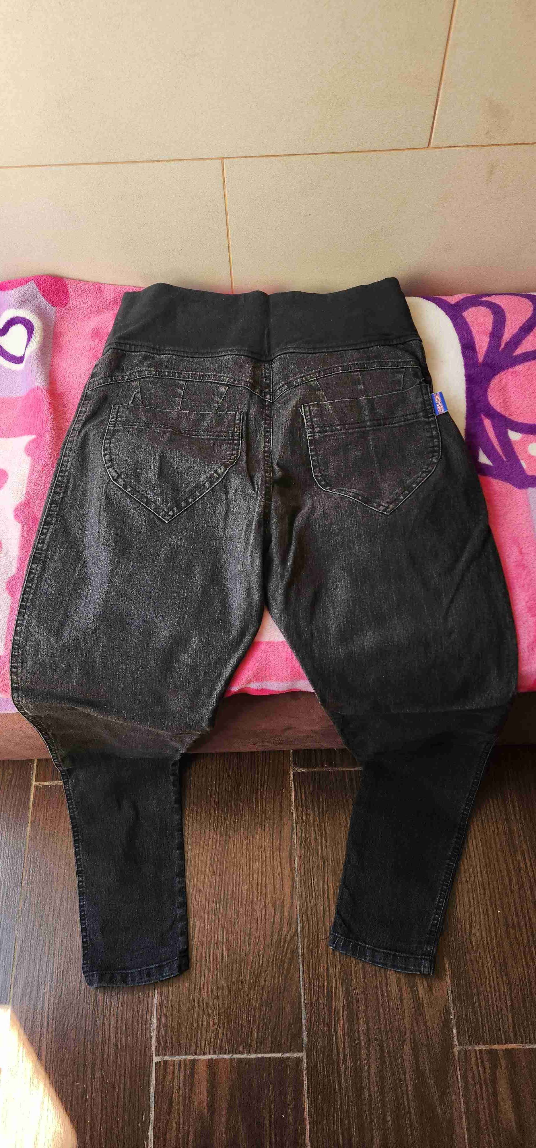 Jeans maternal negro talla S 36/38 - miniatura 2