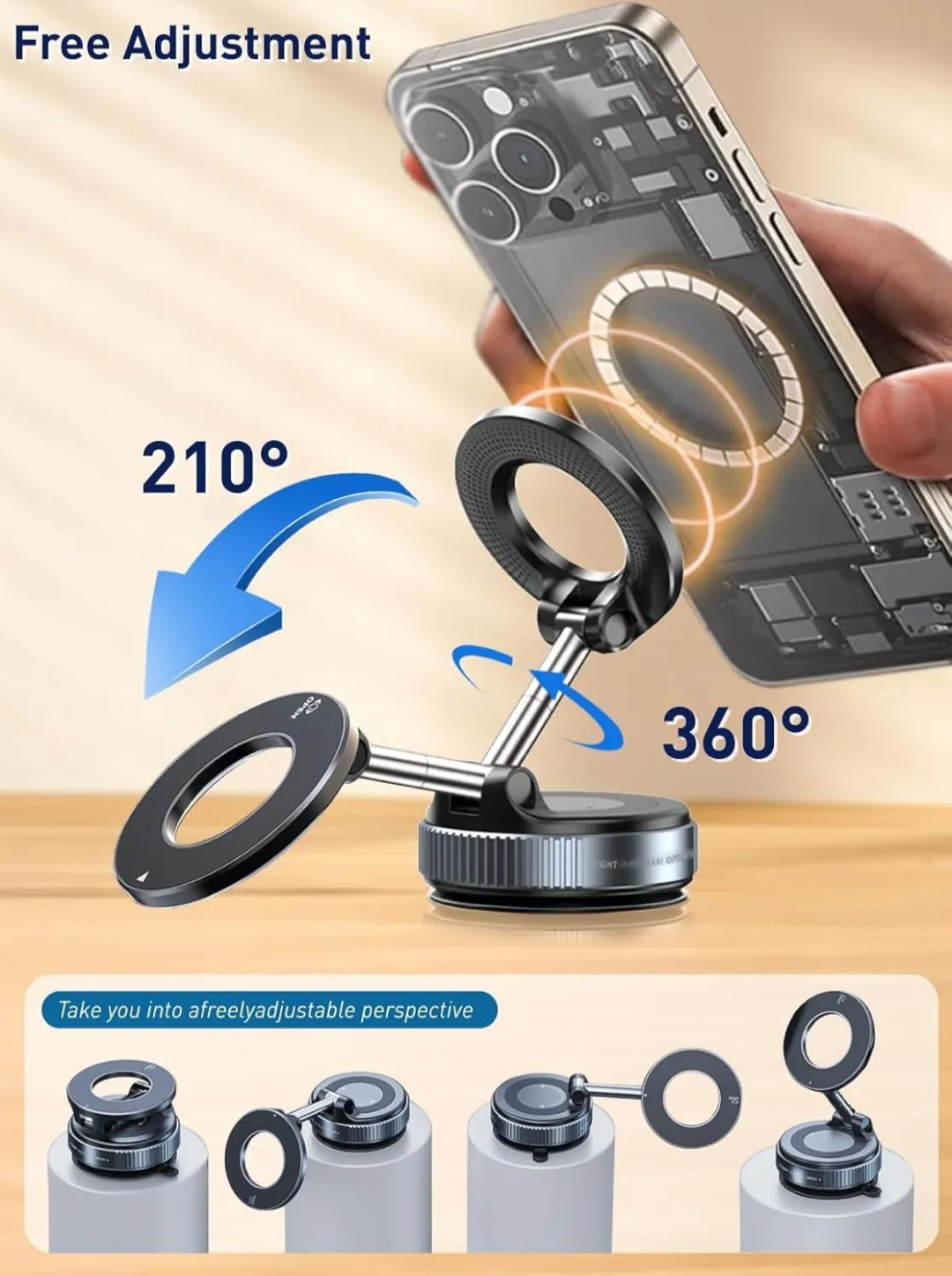 Soporte magnético para celular - miniatura 4