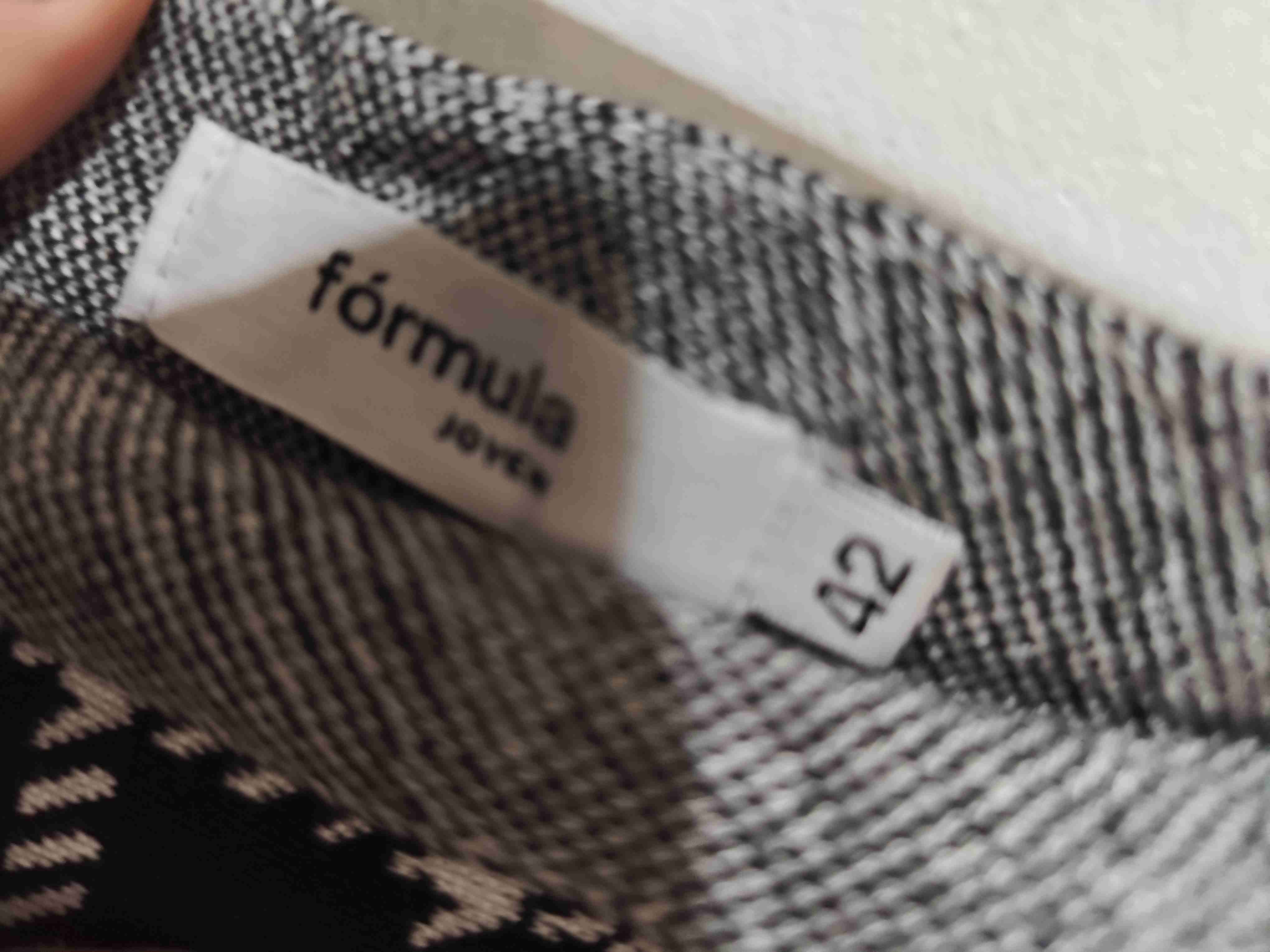 Falda negra escocesa plizada - talla 42 - miniatura 5