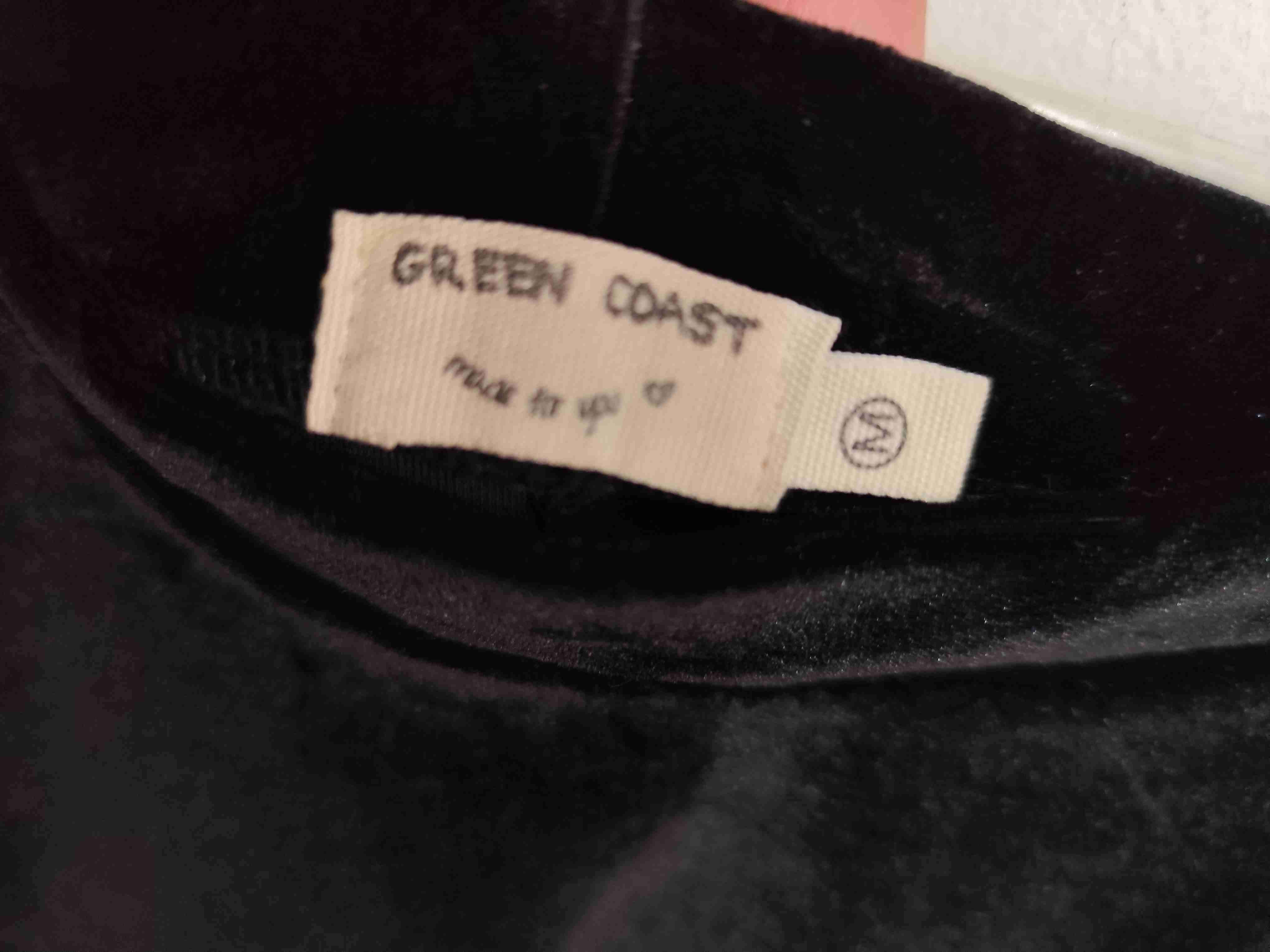 Falda corta de terciopelo negra — talla m - miniatura 5