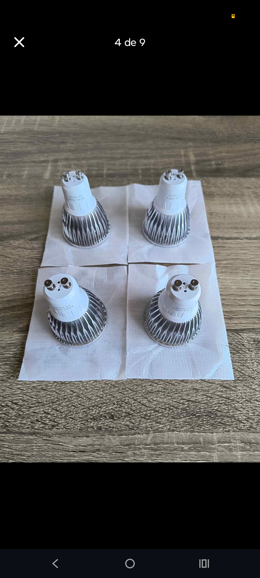 Bombillas LED GU10 blancas - miniatura 2